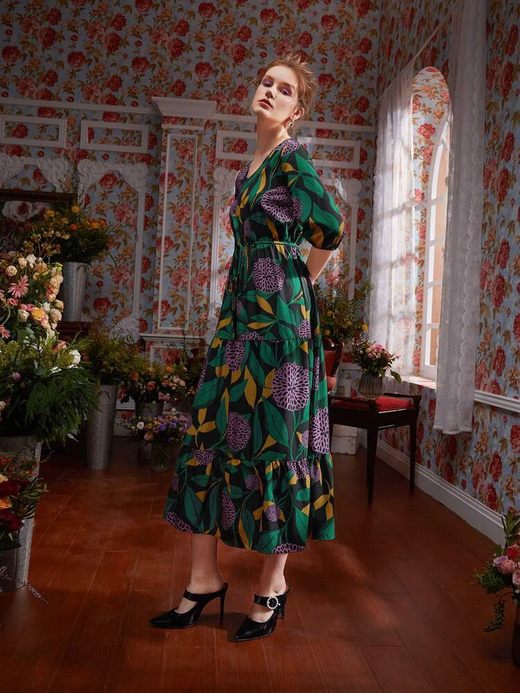 Floral Print Dress