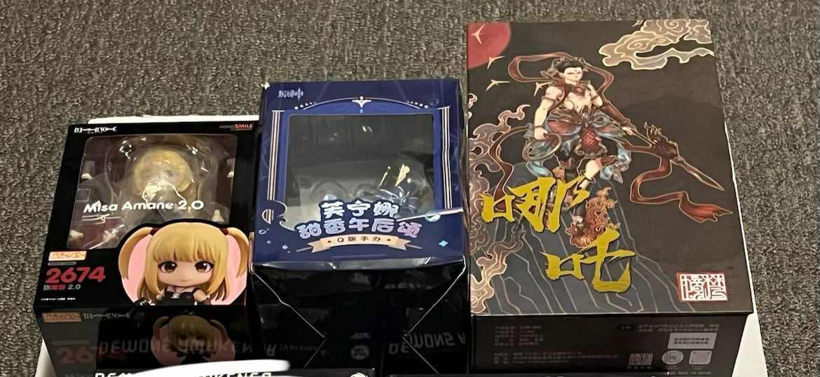 3 Anime Figures