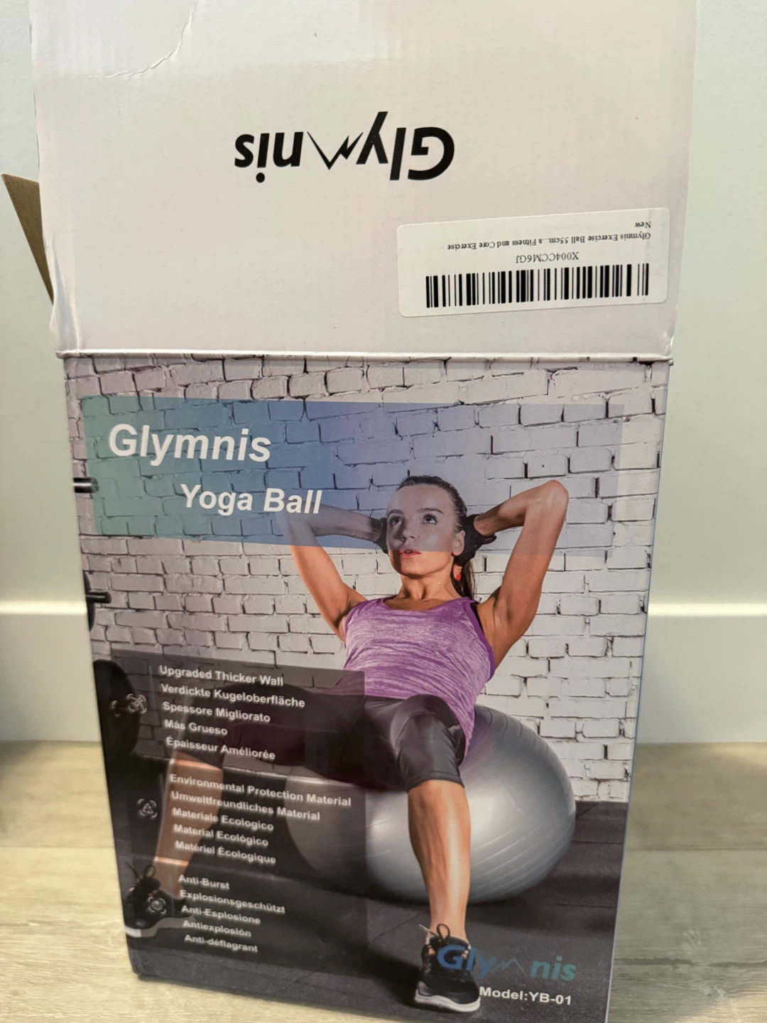 Glymnis Yoga Ball - Mint Green Color