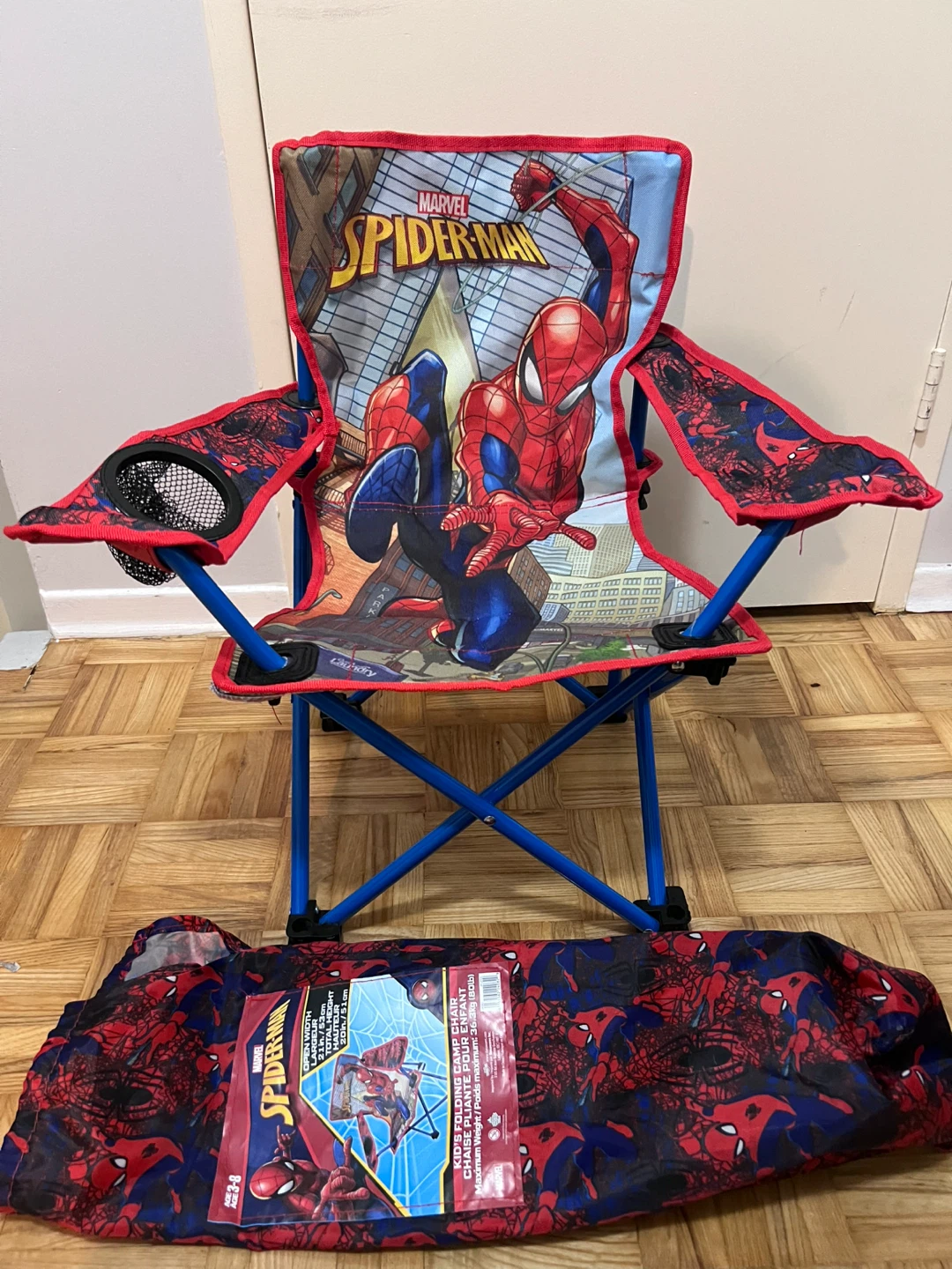 Marvel Spider-Man Kid's Folding Camp Chair