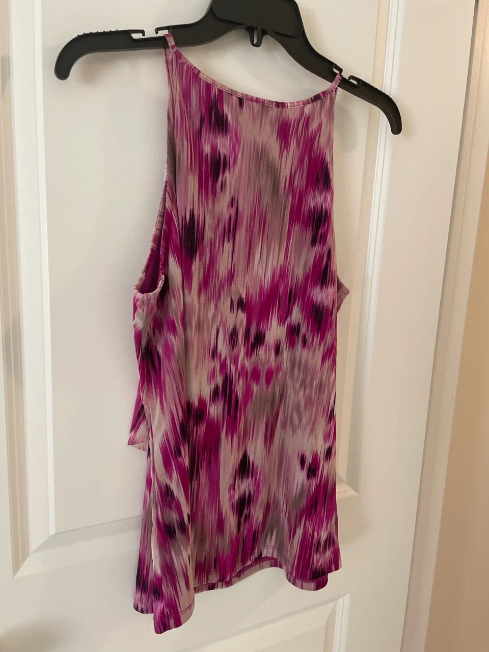 INC Int’l Women's Tank Top - Pink/Grey Abstract Print - Size L/G - photo 3