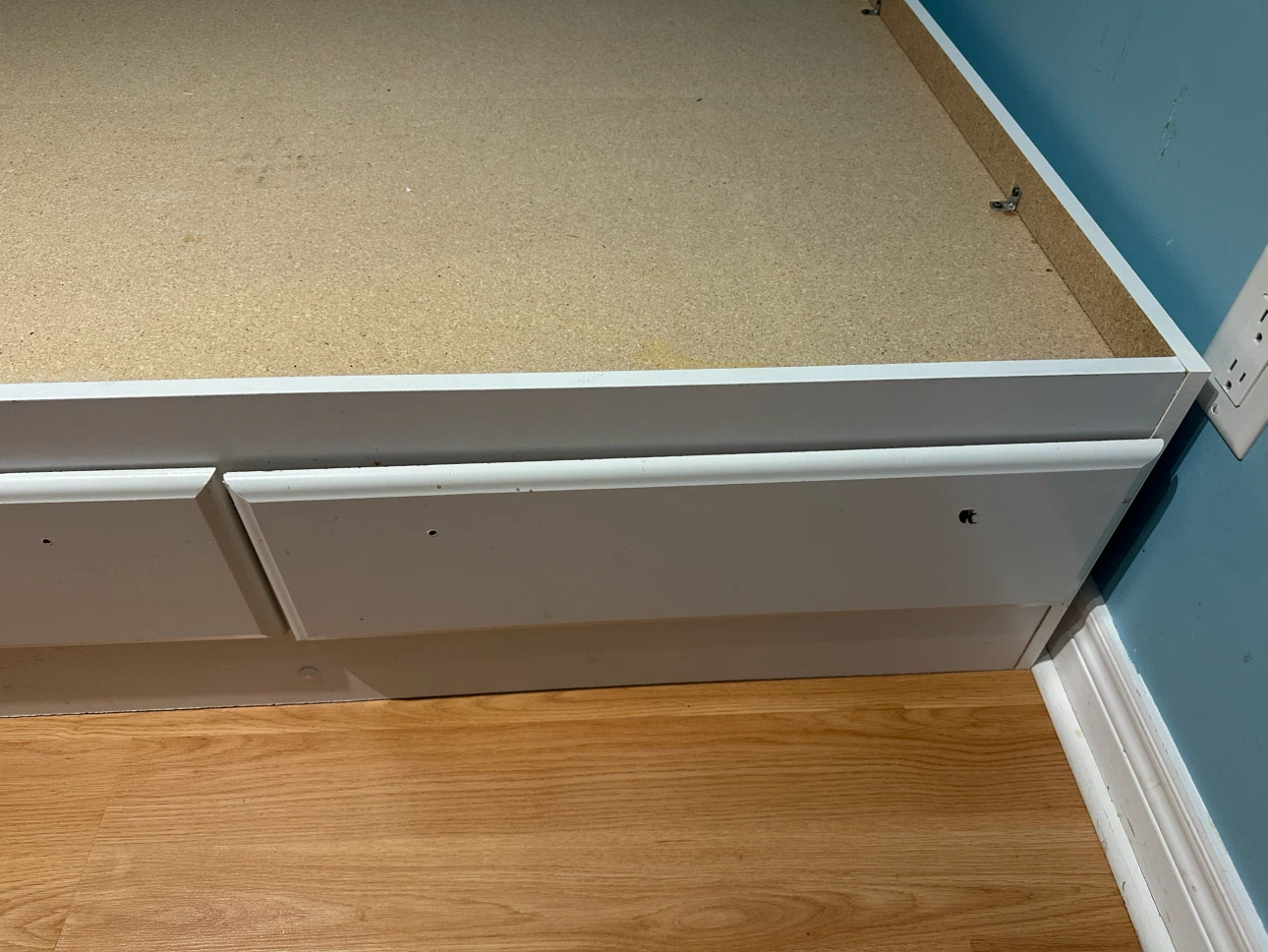 2 White Twin Bed Frame with Storage Drawers - photo 3