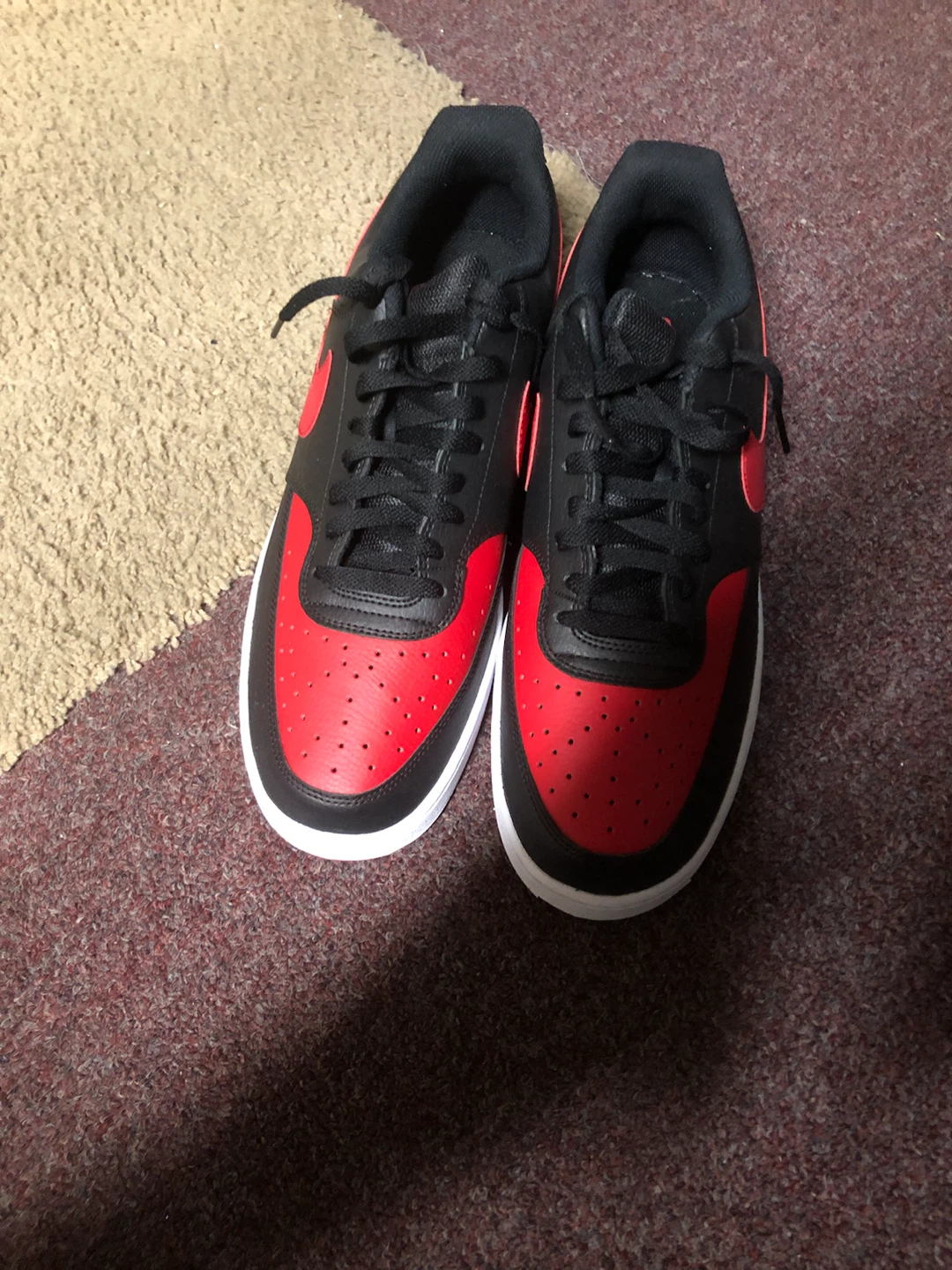 Nike Air Force 1 Low Red Black - photo 2