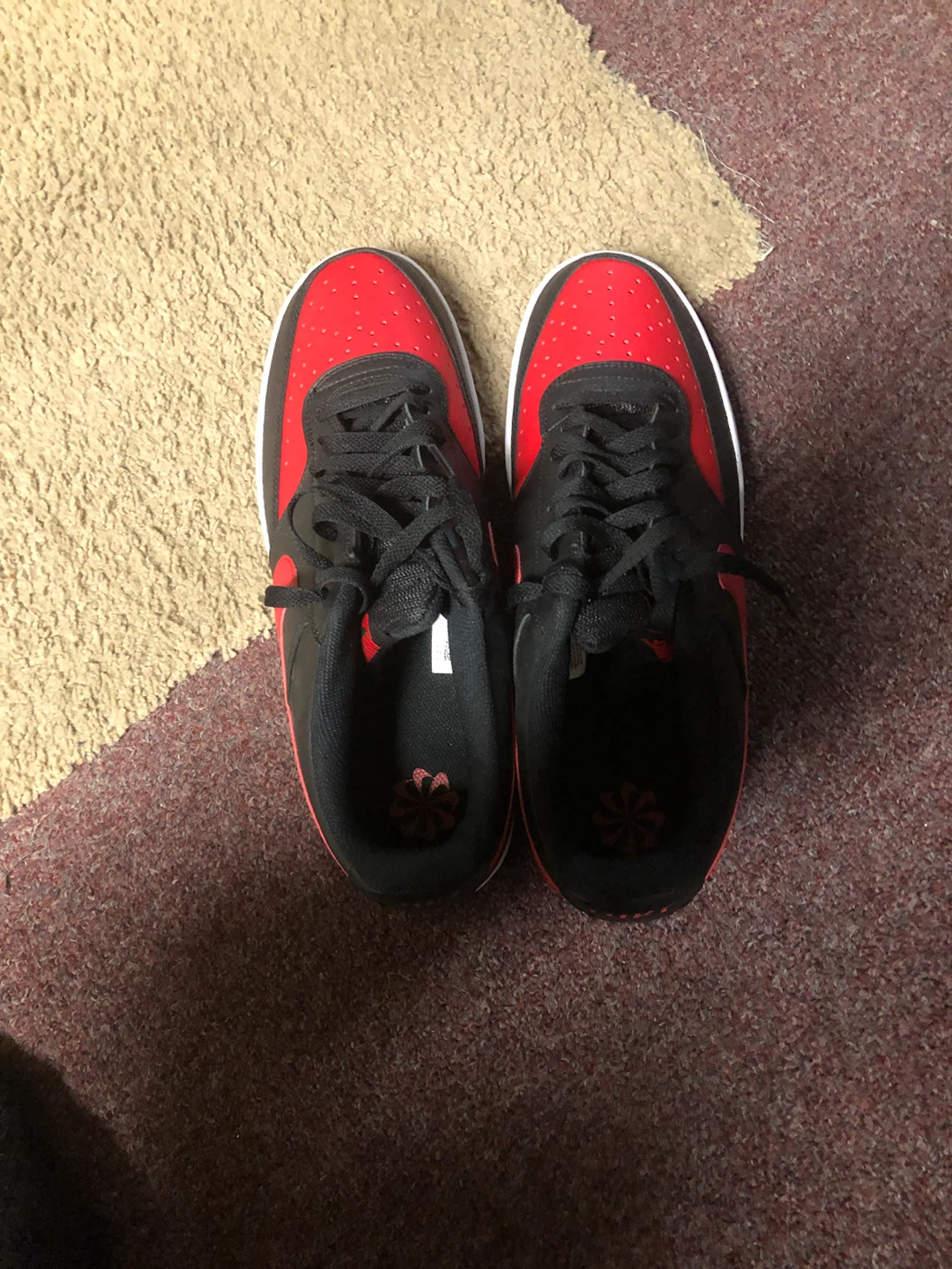 Nike Air Force 1 Low Red Black - photo 3
