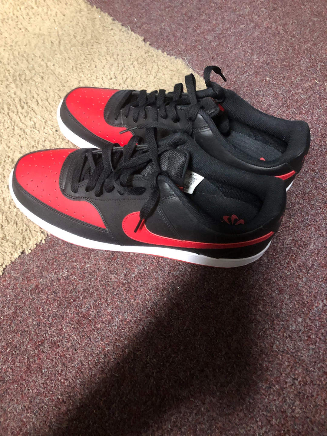 Nike Air Force 1 Low Red Black - photo 4
