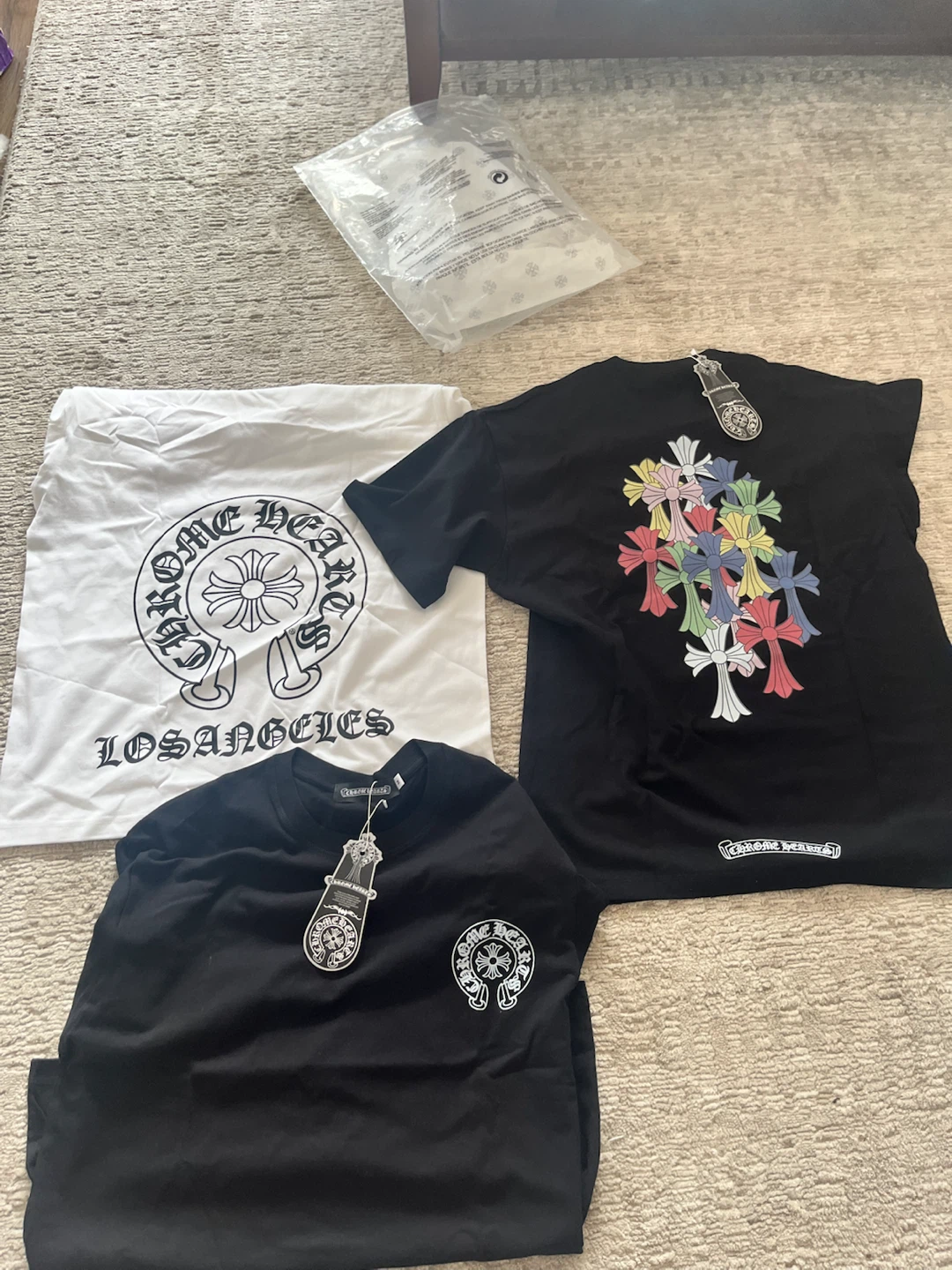 Chrome Hearts T-Shirts (3 Pack)