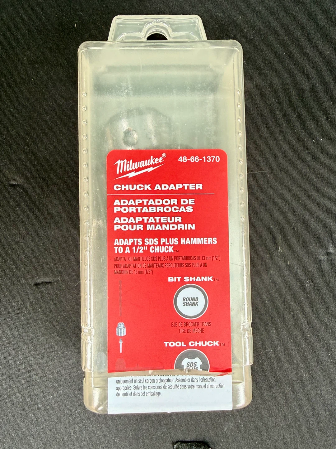 Milwaukee Tool Chuck Adapter 48-66-1370
