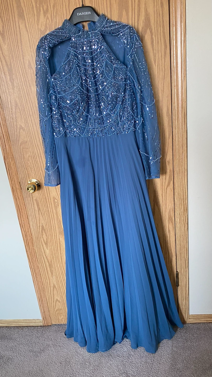 Danier Blue Beaded dress