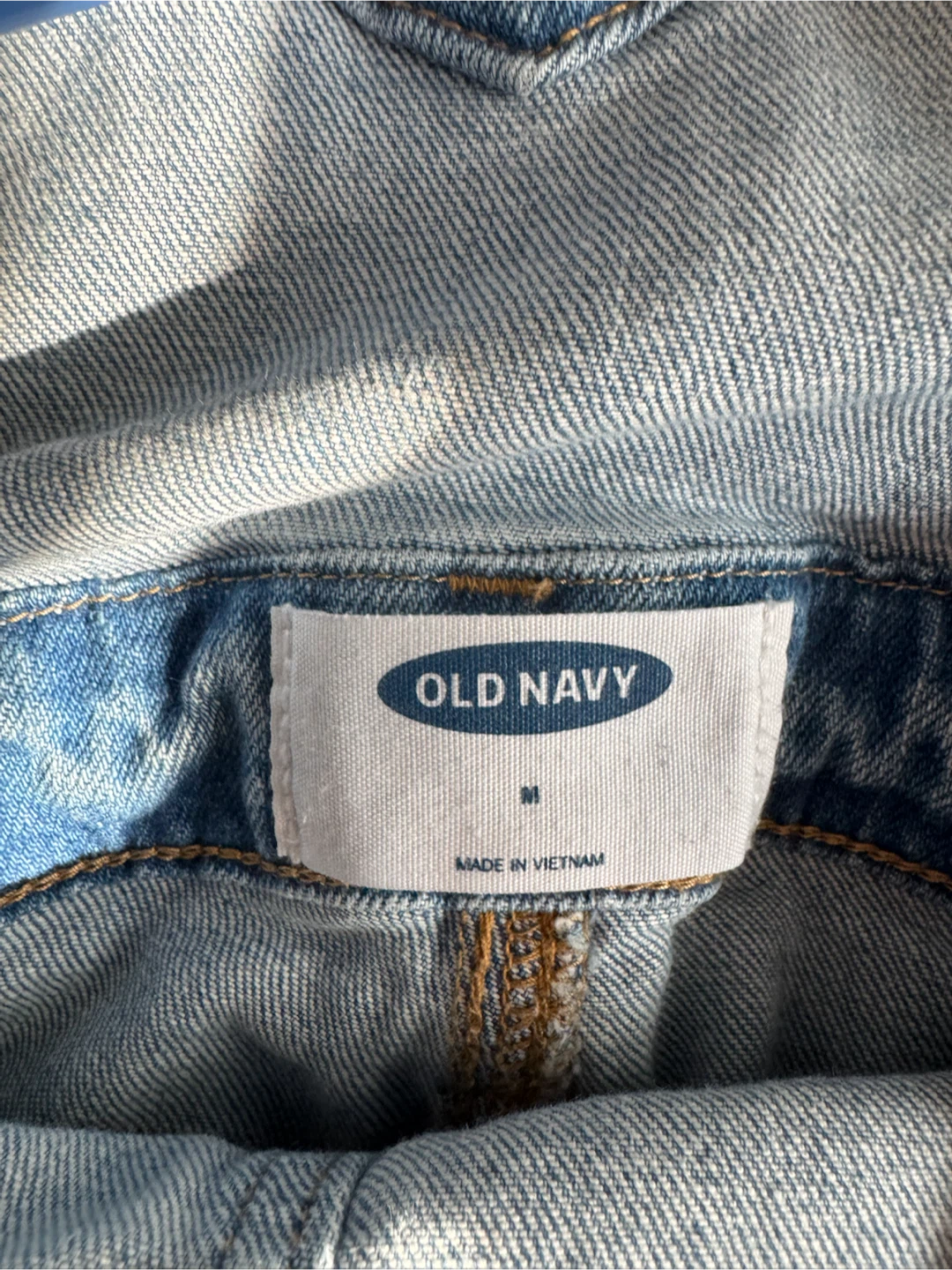 Old Navy Denim Short Overalls - Size M - photo 2