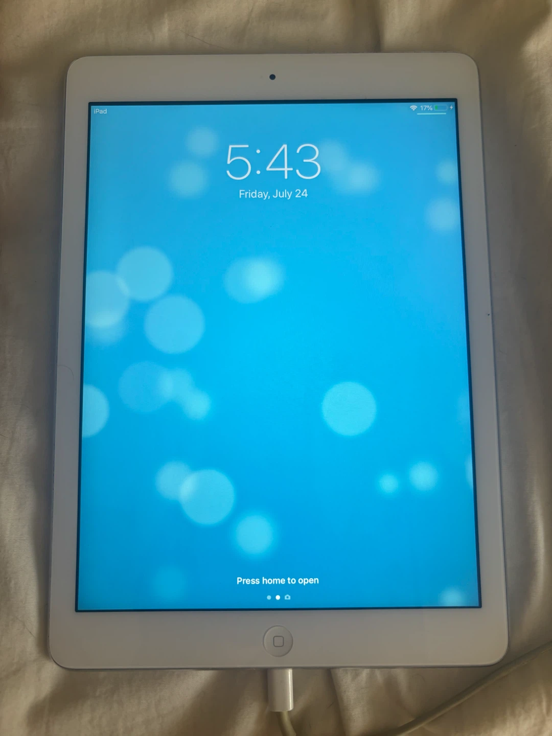 Apple iPad Air (1th Gen) 16 GB Silver