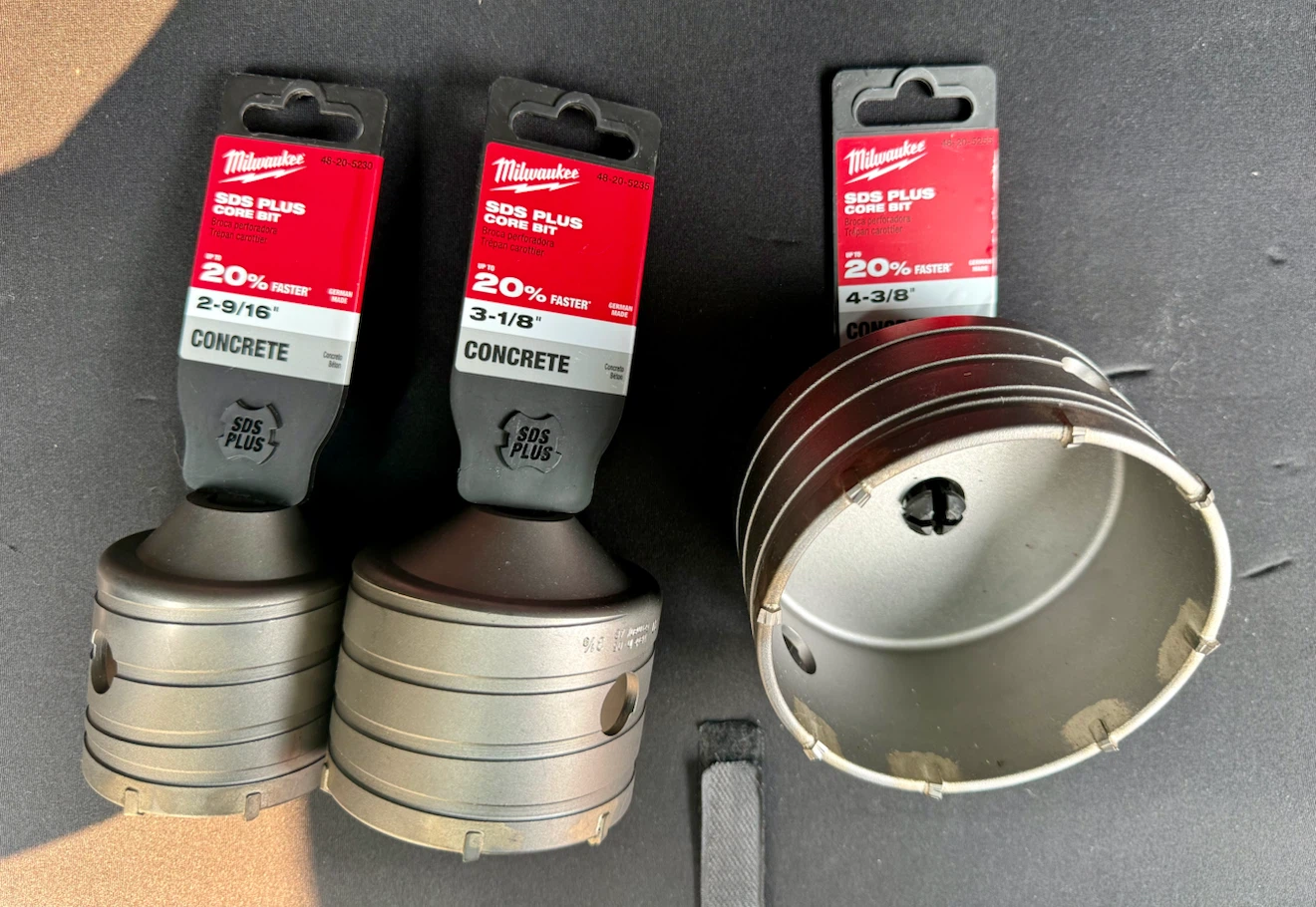Milwaukee SDS PLUS Core Bits