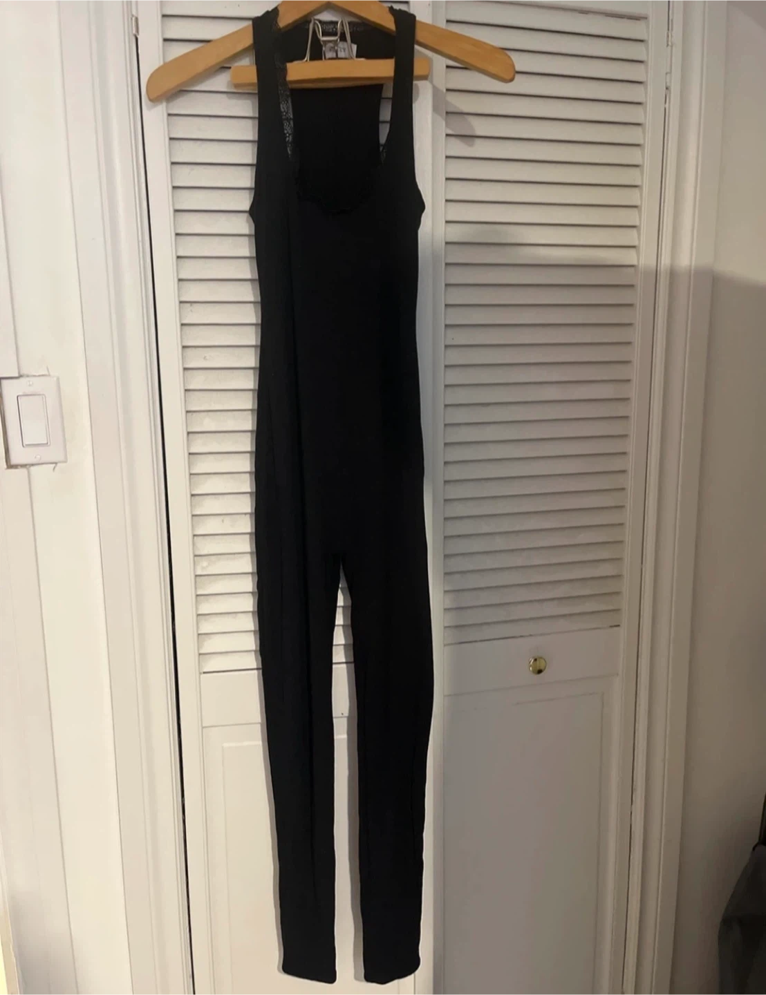 Black Ribbed Leggings Set - photo 4