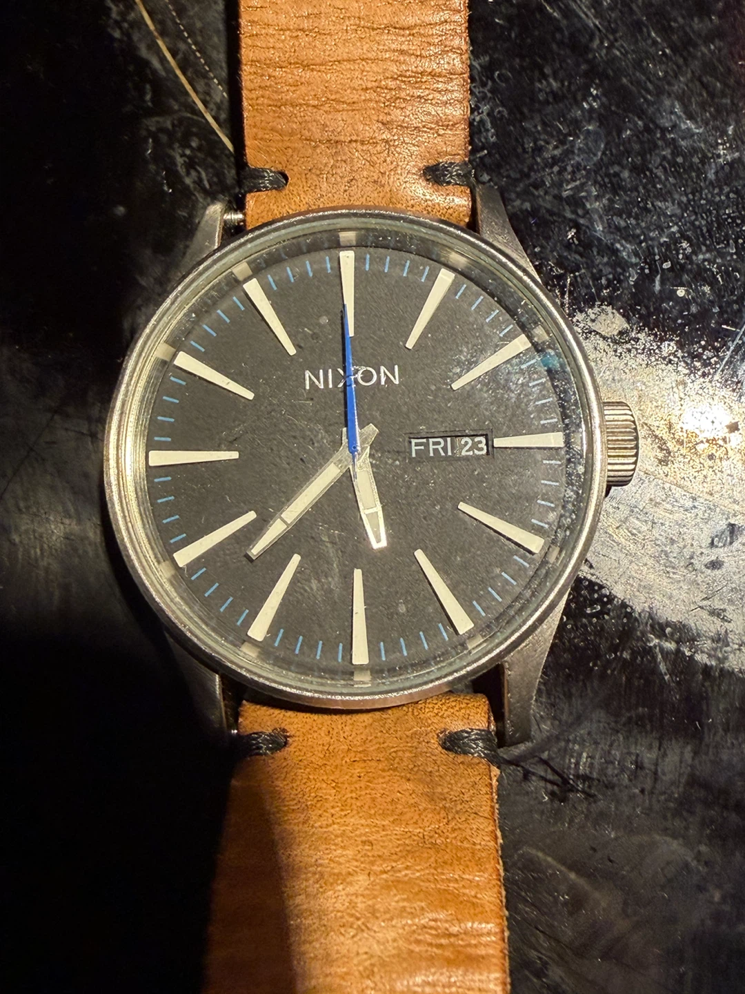 Nixon The Sentry Watch 100M Stainless Steel - photo 2