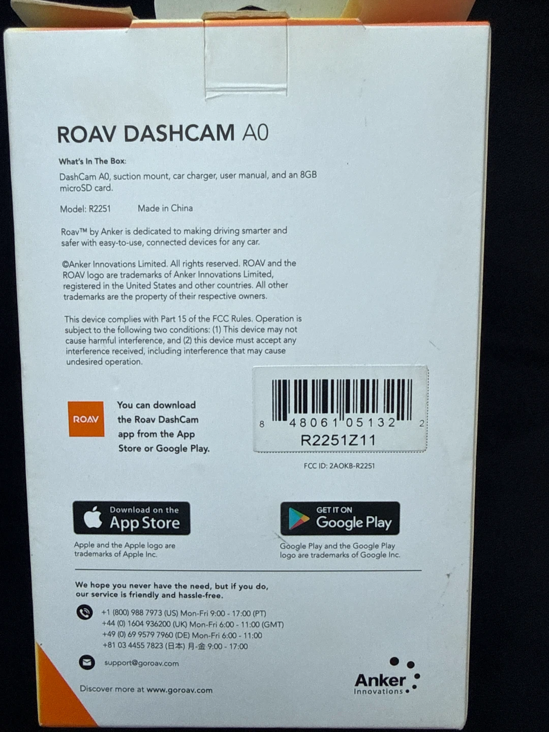 ROAV by Anker Dashcam A0 - photo 2