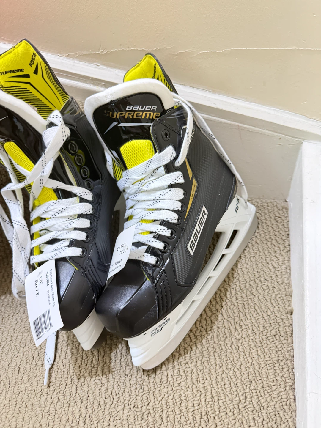 Bauer Supreme Force Senior Ice Skates SIZE 7R NEVER USED - photo 4