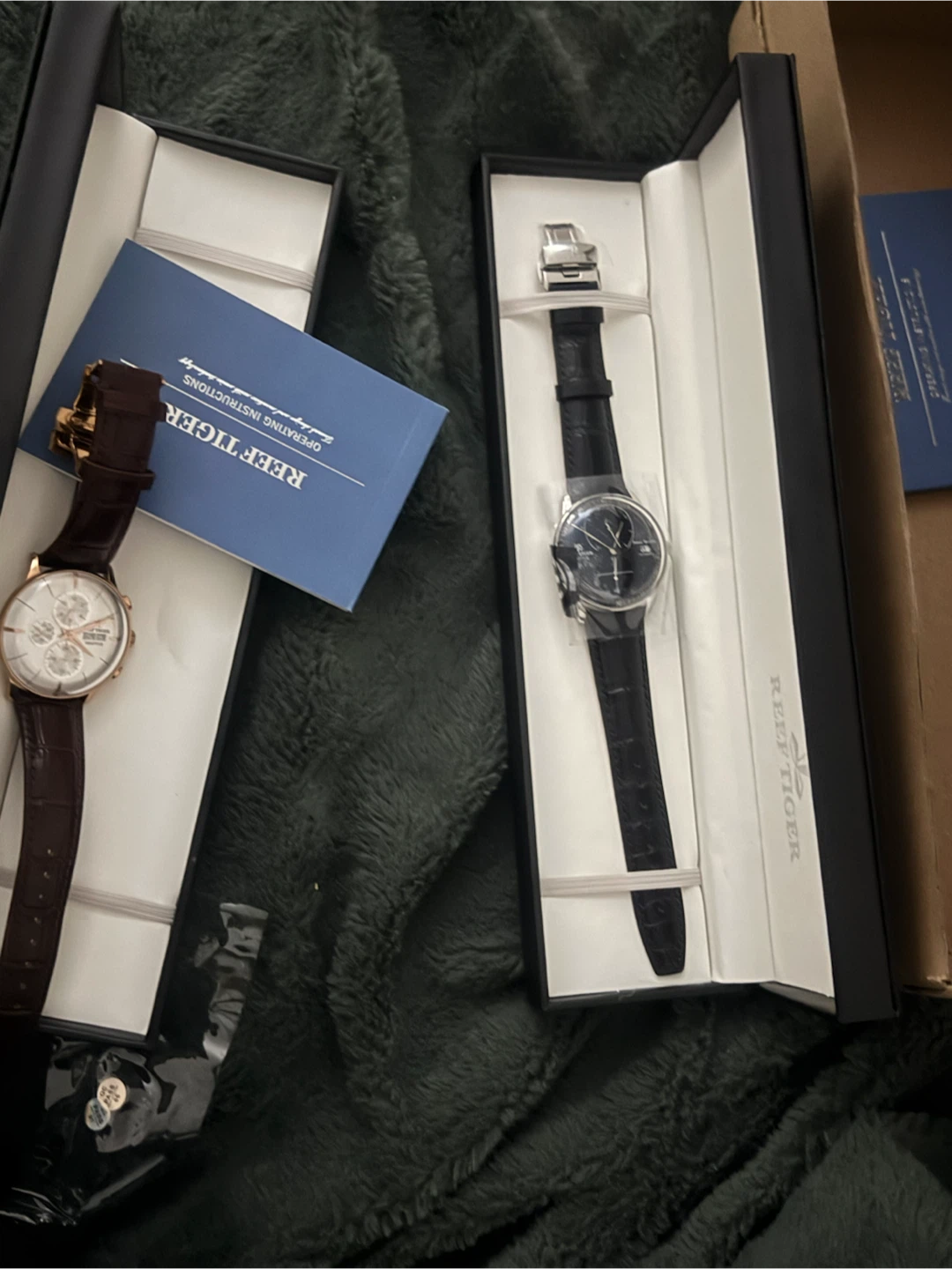 Reef Tiger Automatic Watch with Brown Leather Strap - photo 3