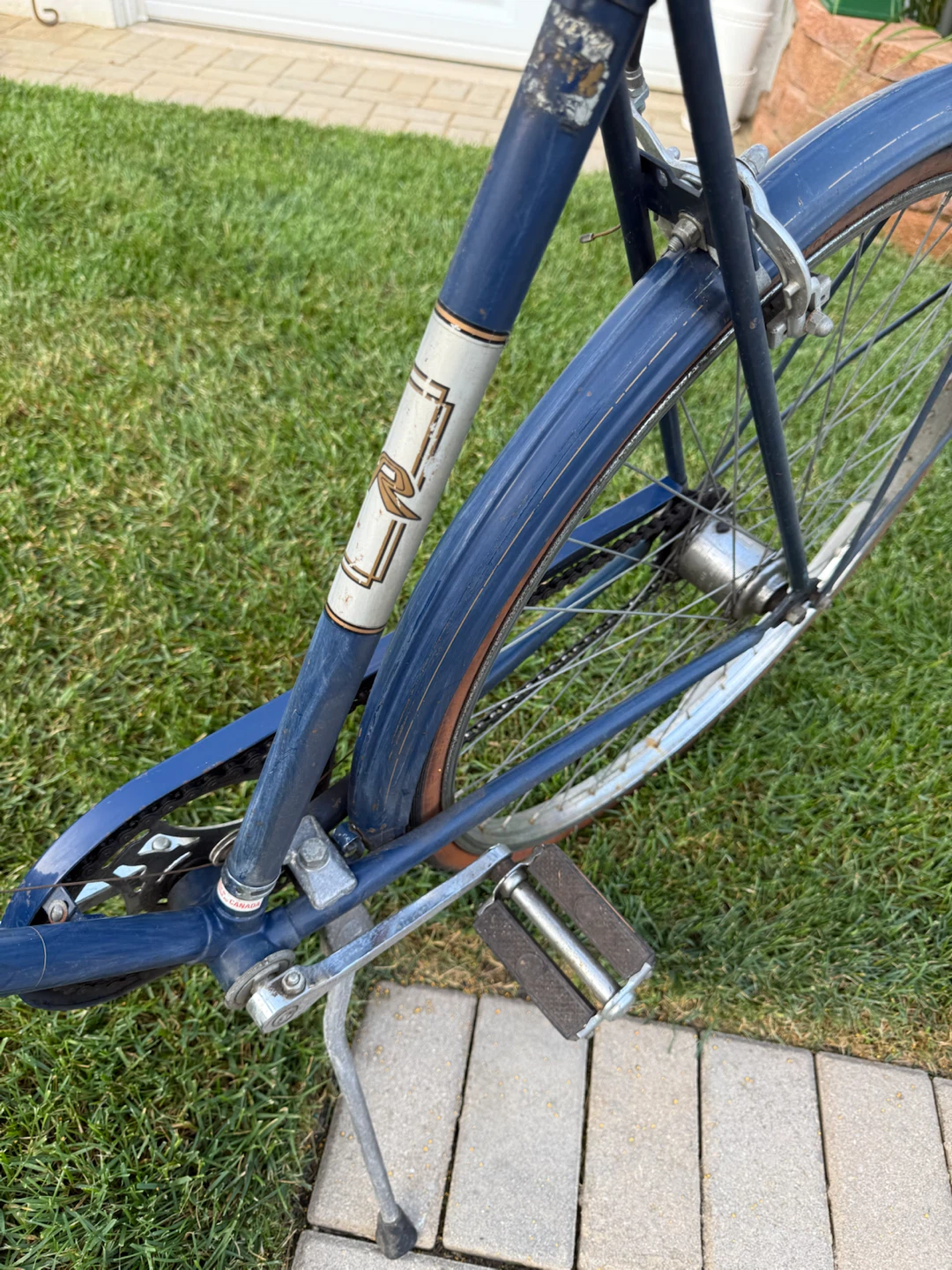 Blue Raleigh Cruiser Bicycle . $60.00 or best offer - photo 3