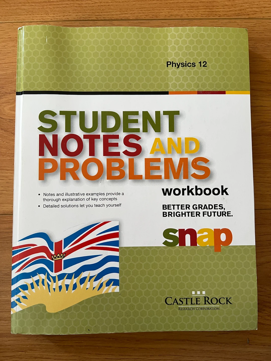Physics 12 Student Notes and Problems Workbook
