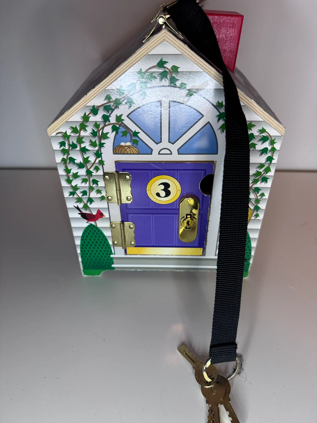 Melissa & Doug Wooden Activity House, includes new batteries - photo 4