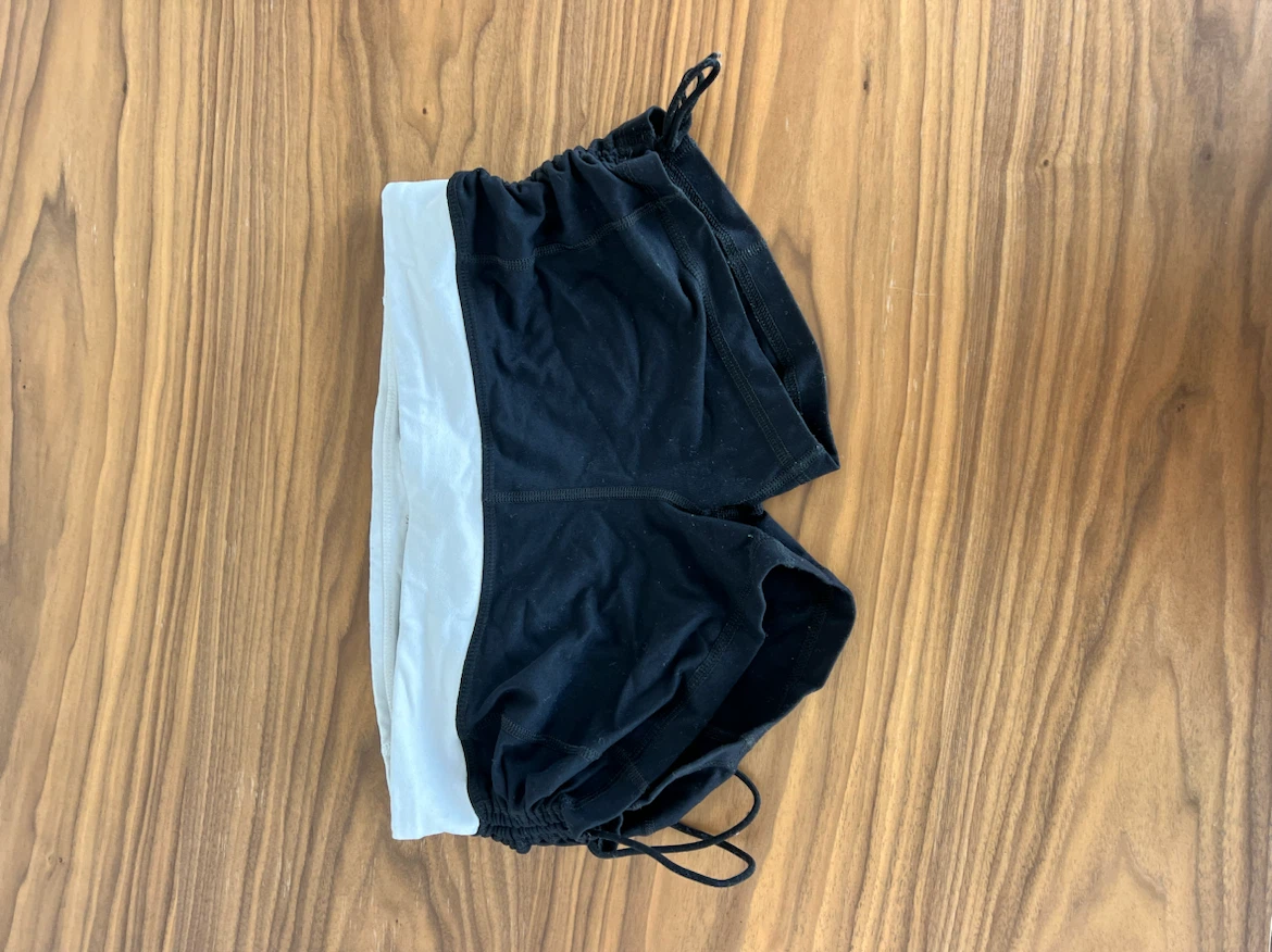 Bebe y2k PH8 Black & grey Athletic Shorts