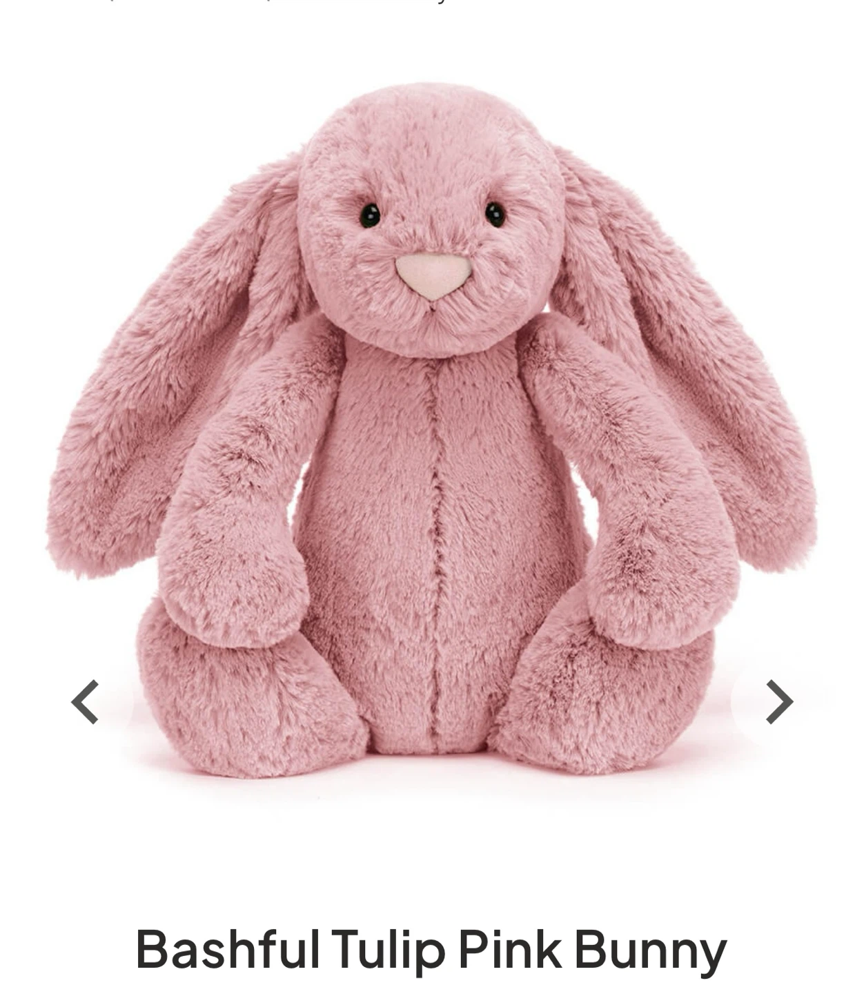 Jellycat Bashful Tulip Pink Bunny Plush - photo 2