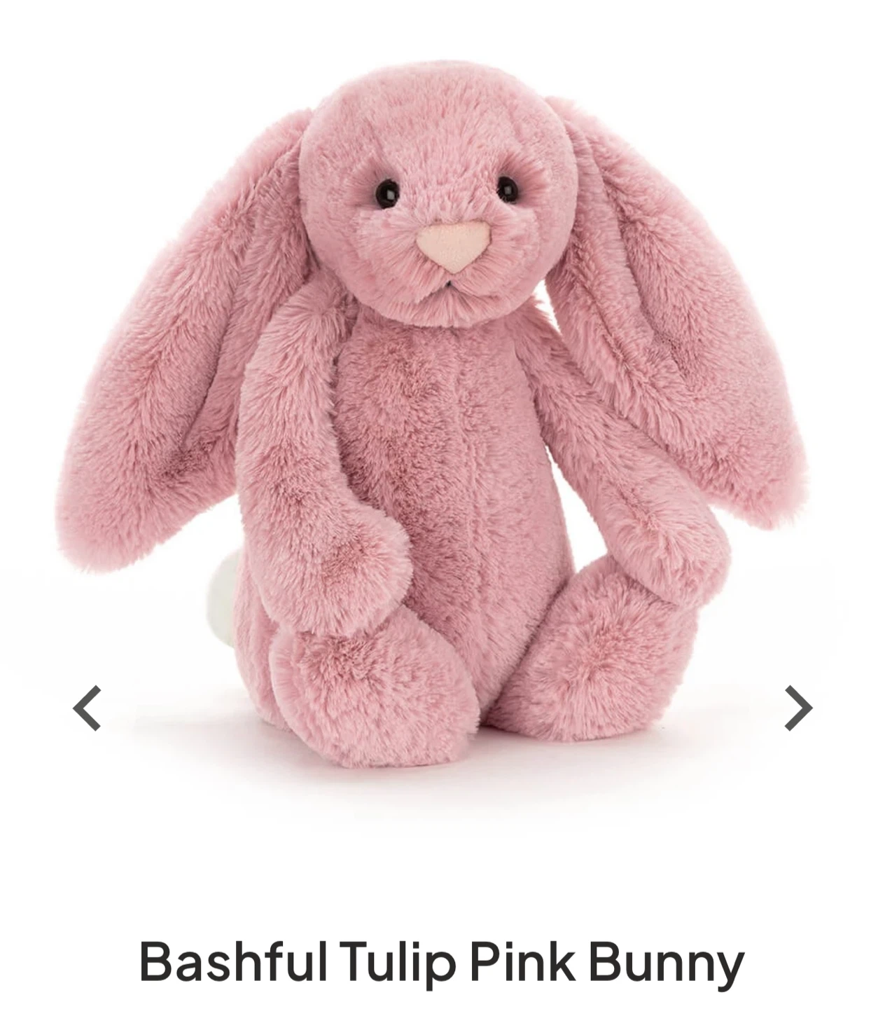 Jellycat Bashful Tulip Pink Bunny Plush - photo 3