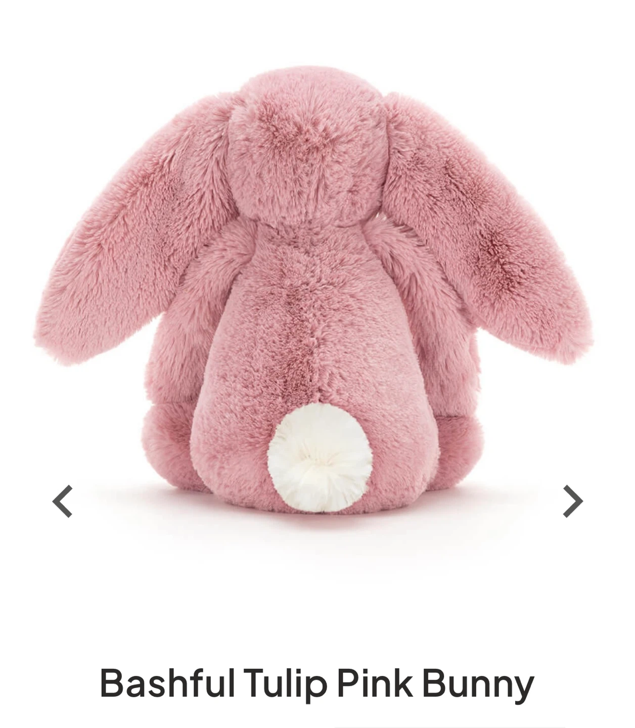 Jellycat Bashful Tulip Pink Bunny Plush - photo 5