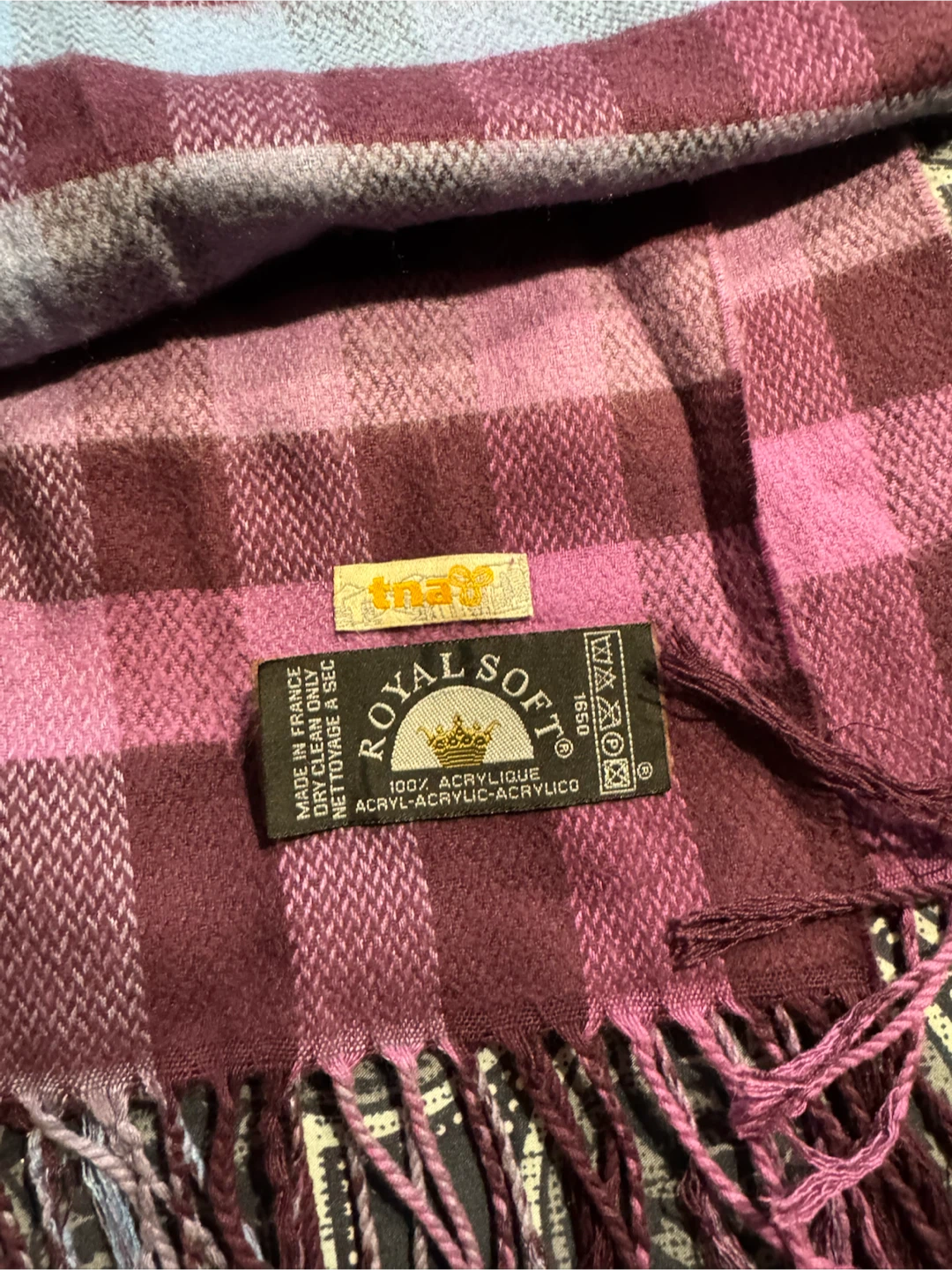Denver Hayes & Royal Soft Plaid Scarf - photo 3