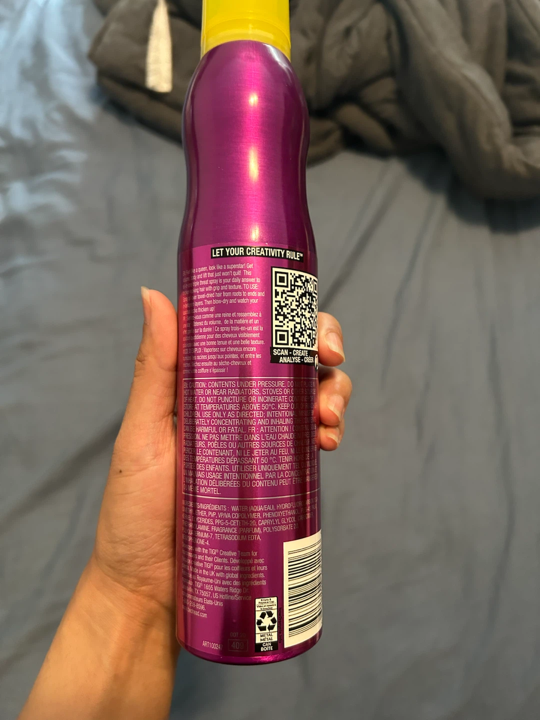 Bed Head TIGI Queen For A Day Thickening Spray 10.5 oz - photo 2