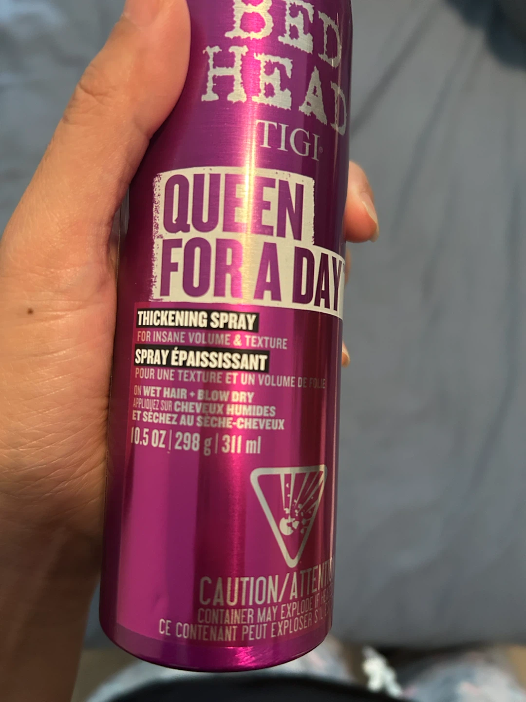 Bed Head TIGI Queen For A Day Thickening Spray 10.5 oz - photo 3