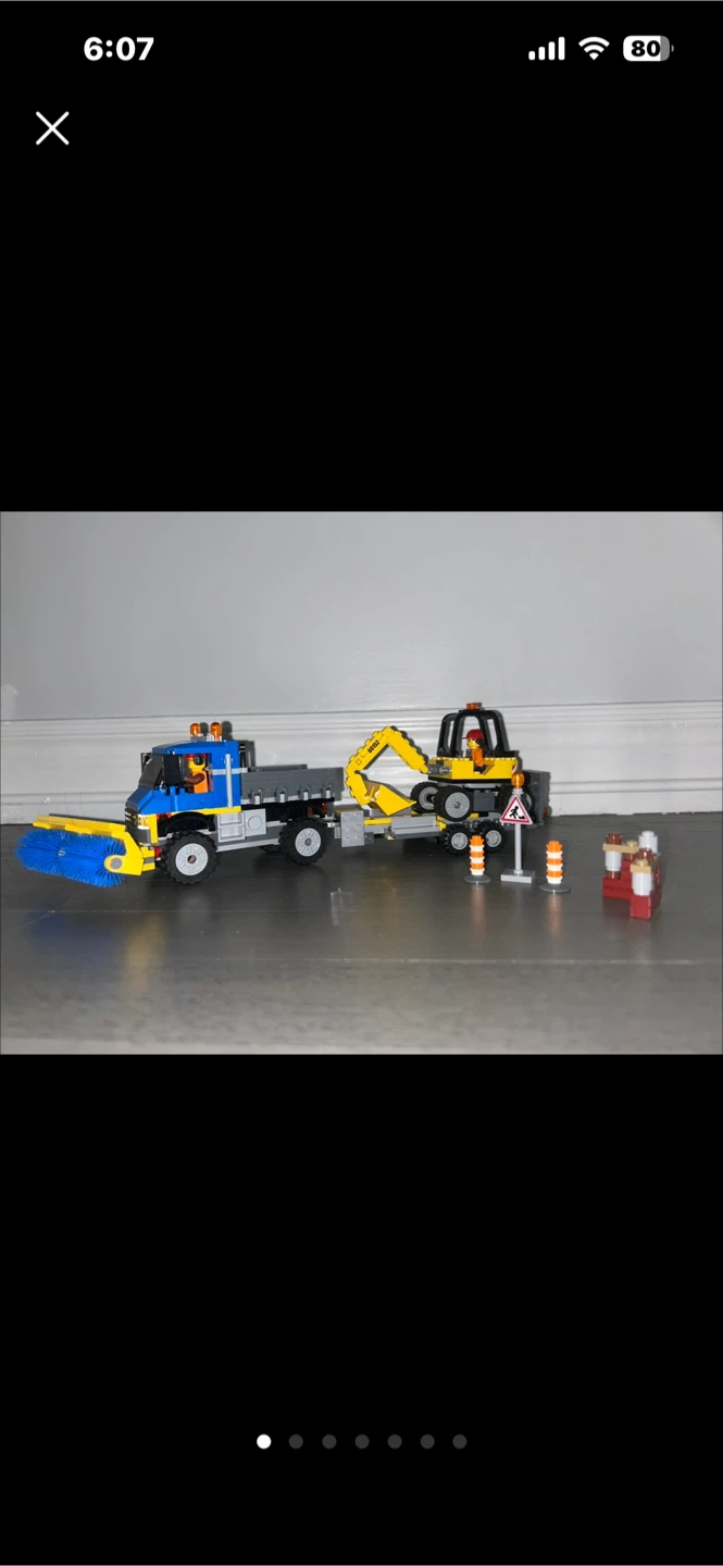 LEGO City Snow Groomer and Truck Building Toy - photo 2