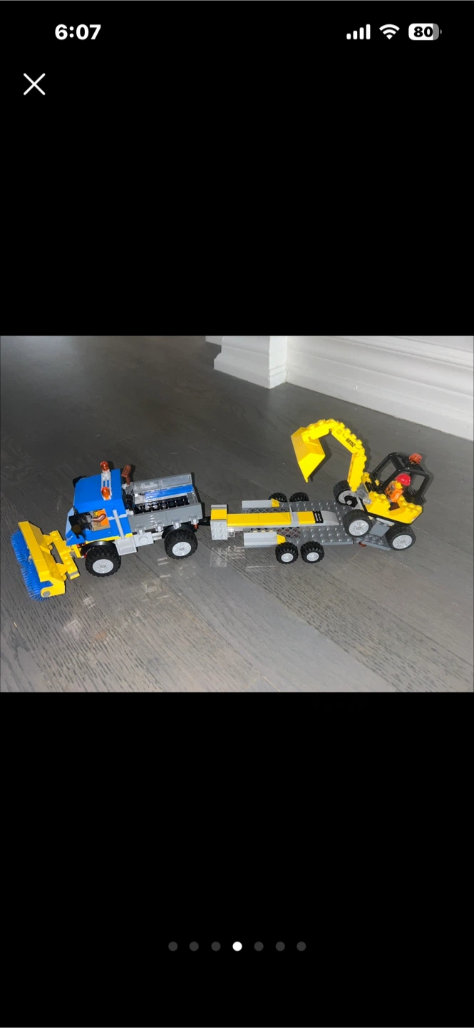 LEGO City Snow Groomer and Truck Building Toy - photo 3
