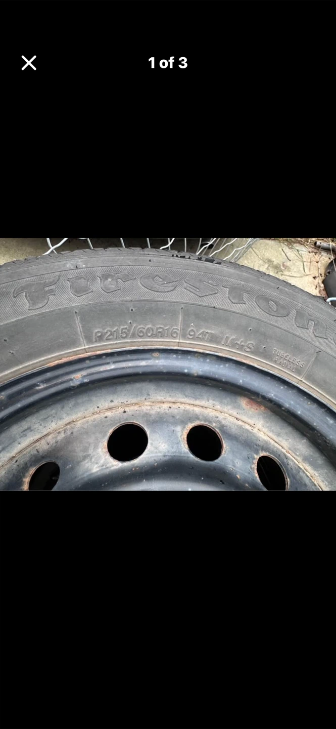 P215/60R16 Tires (Set of 4)