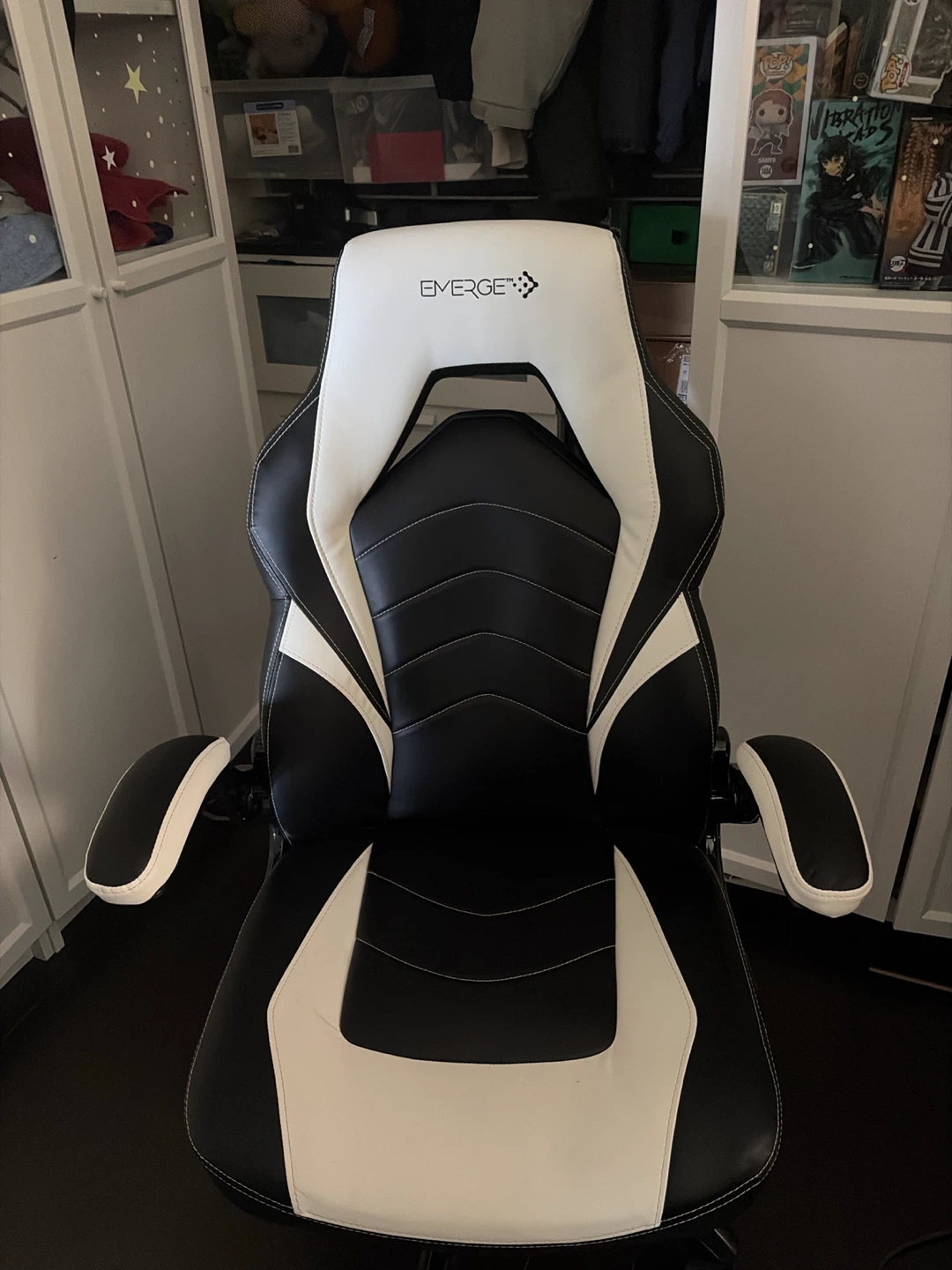 Emerge Gaming Chair - Black/White