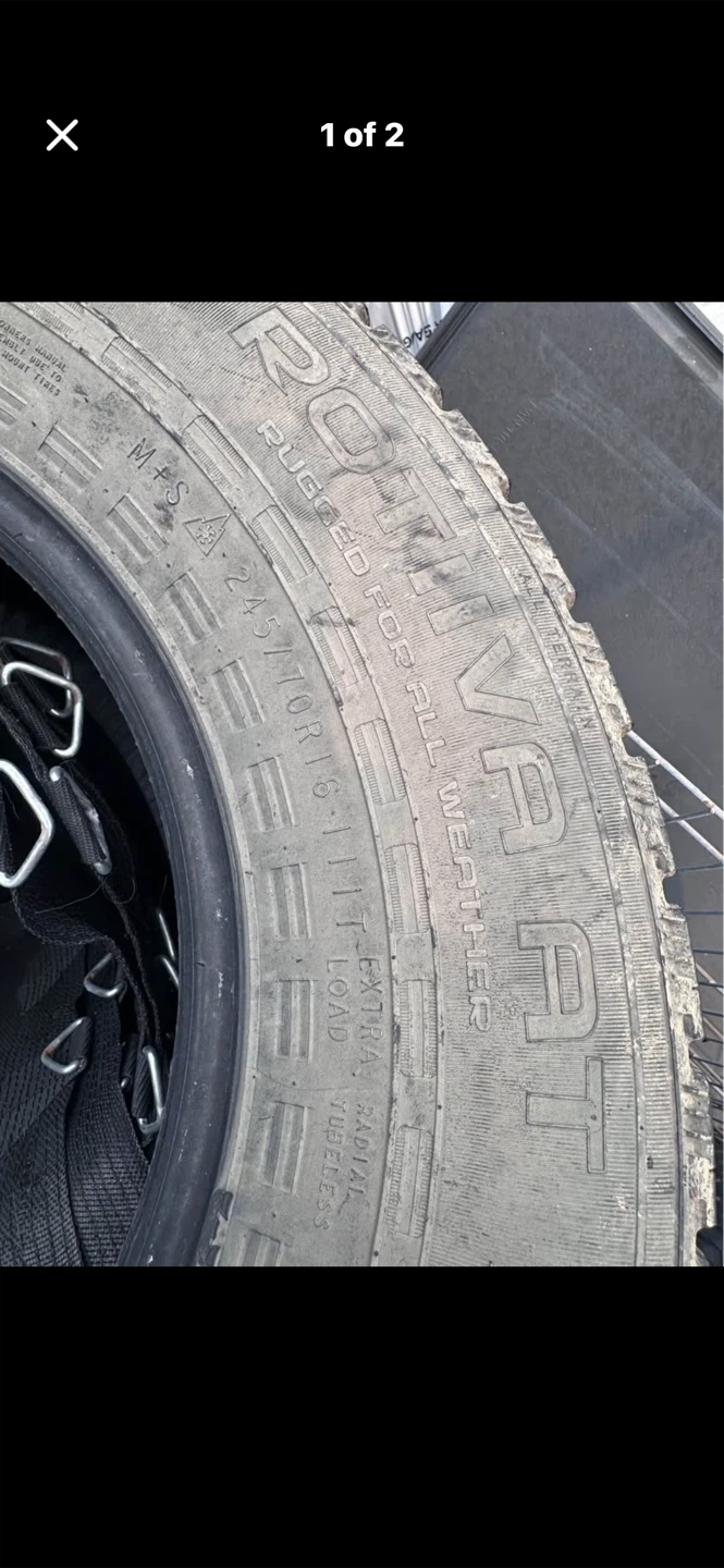 ROVER M+S 245/70R16 All Weather Tires