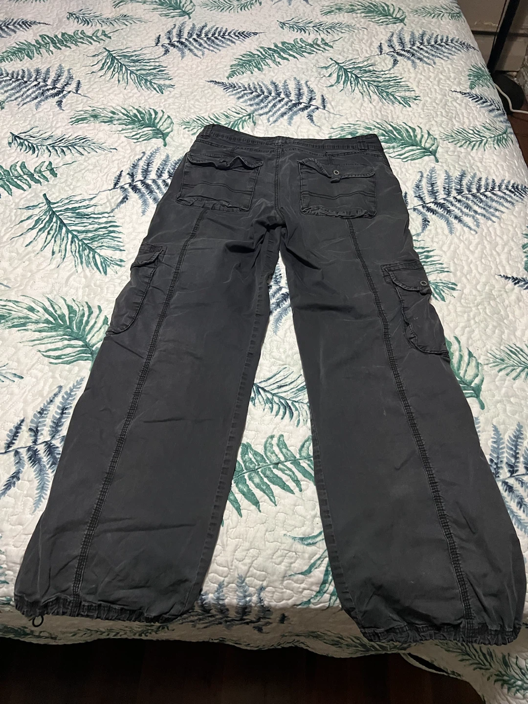 Garage Black Chicago Low Rise Cargo Pants - photo 3