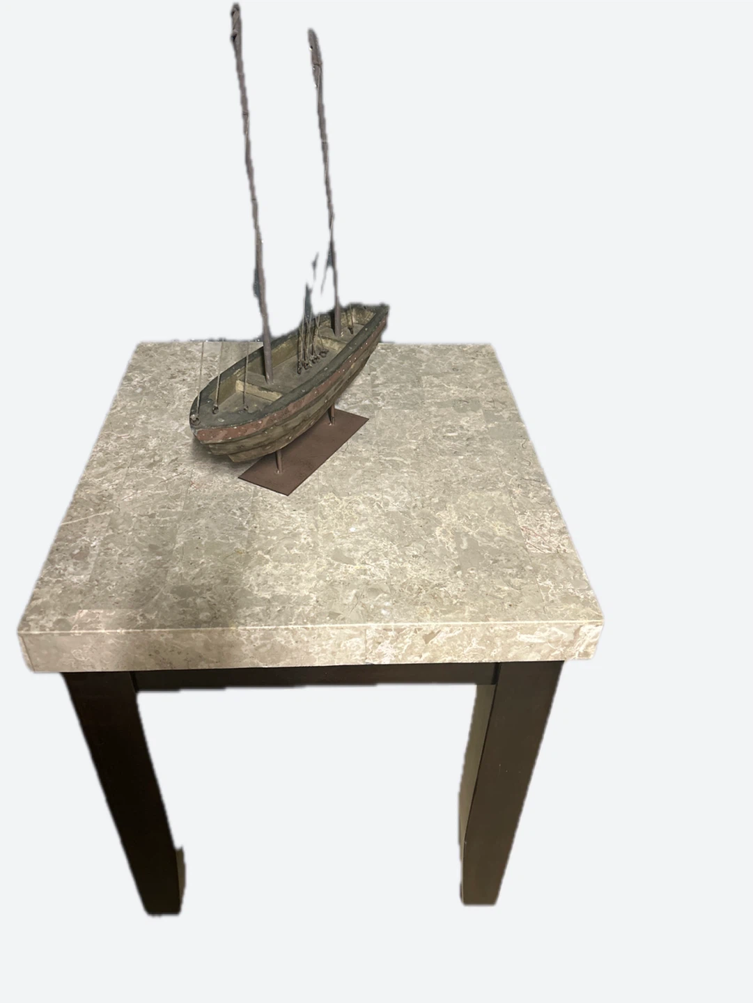 Vintage Sailboat Model Decor