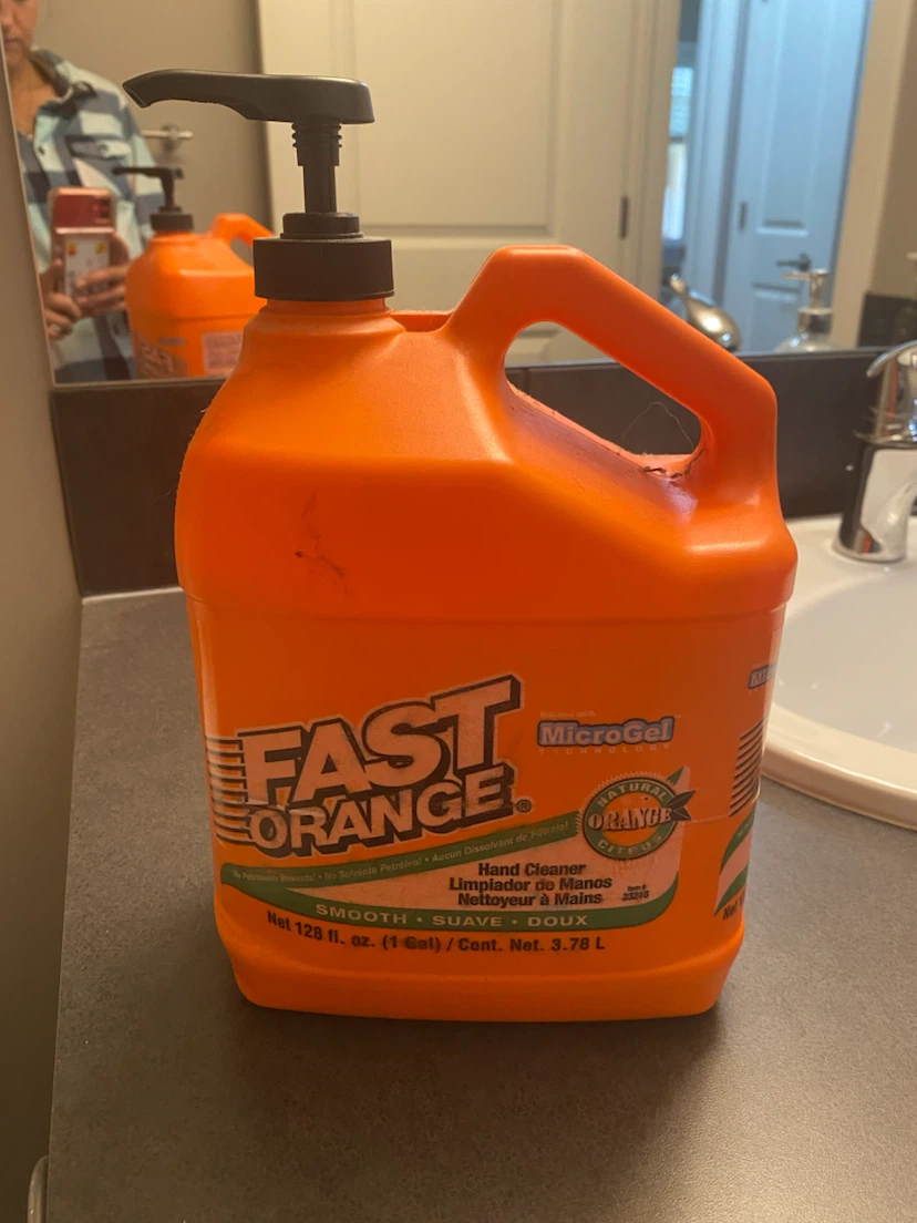Fast Orange Hand Cleaner MicroGel - 1 Gallon