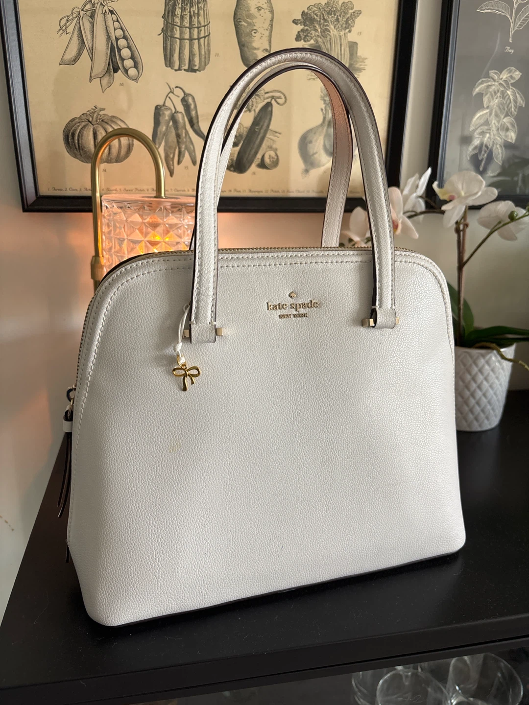 Kate Spade Satchel Bag - Cream
