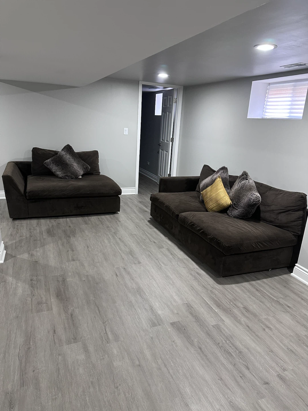 Brown Sectional Sofa