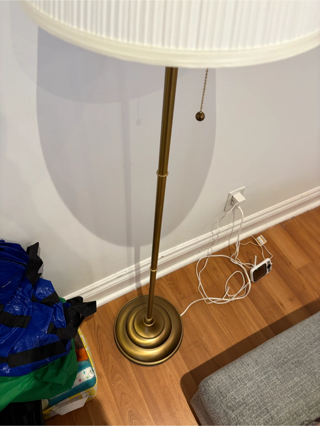 IKEA ÅRSTID Floor Lamp - Brass/White - photo 5