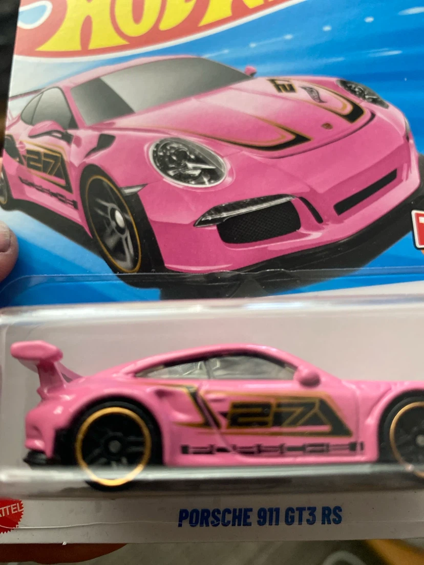 Hot Wheels Porsche 911 GT3 RS Die-Cast Toy Car