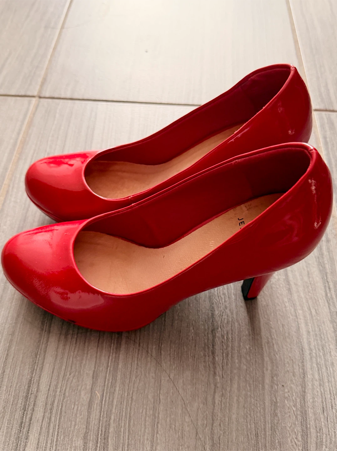 Jessica Red Patent Heels - photo 3