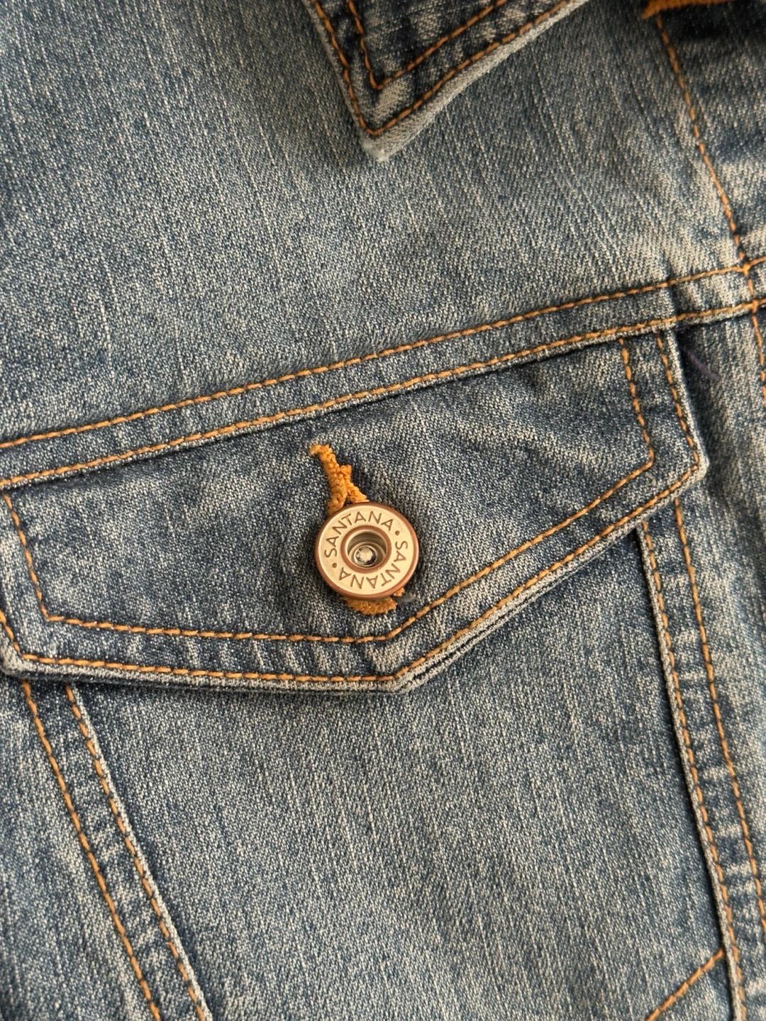 Authentic Santana Jeans Denim Jacket – Size L - photo 2