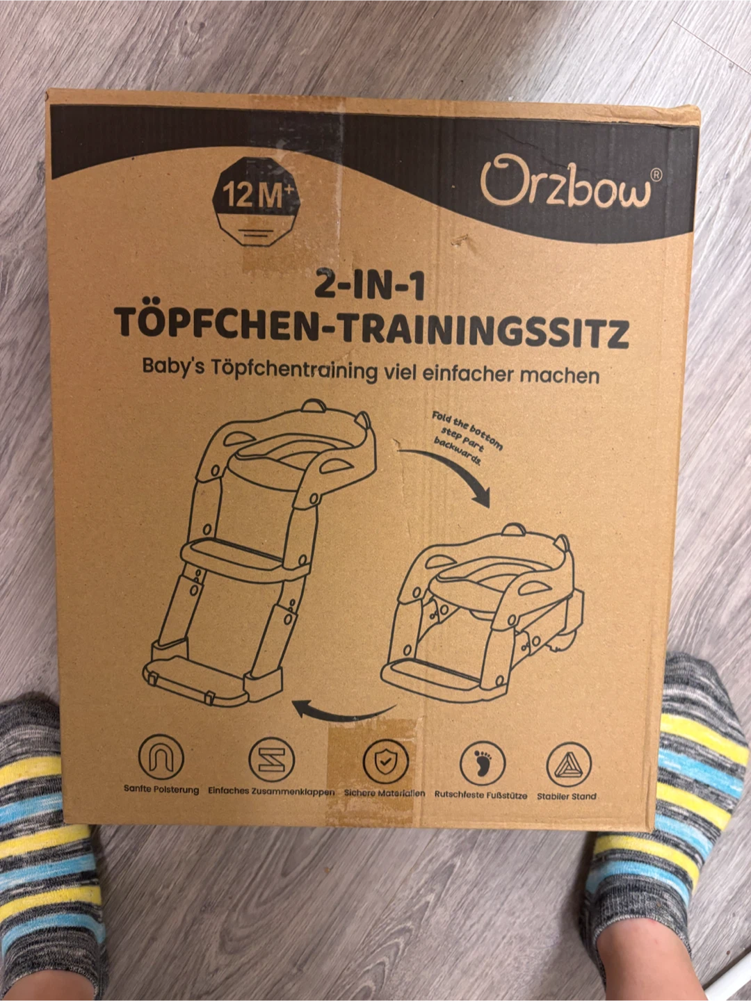 Orzbow 2-in-1 Potty Training Seat