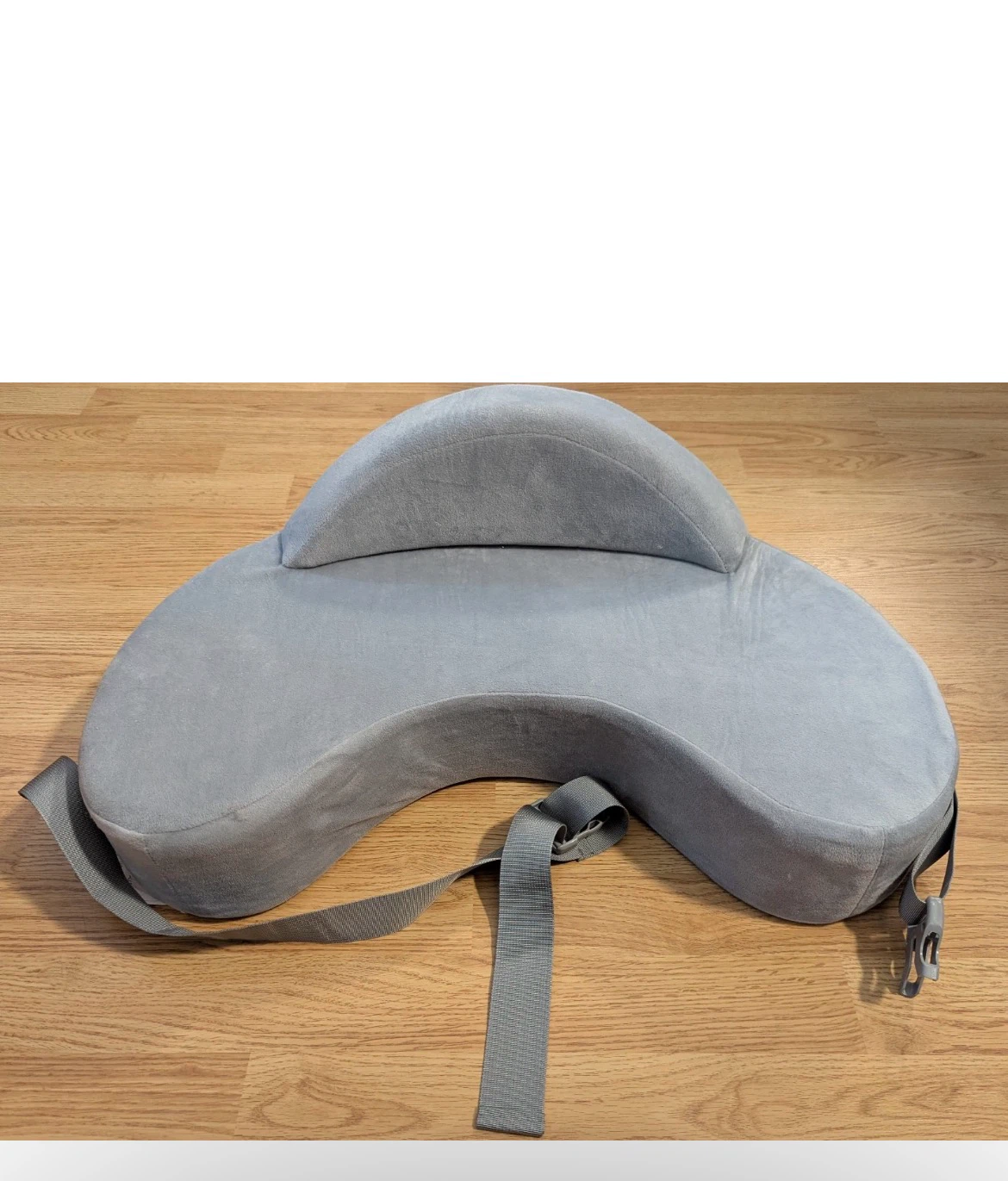 Nursing Pillow - Gray Memory Foam -