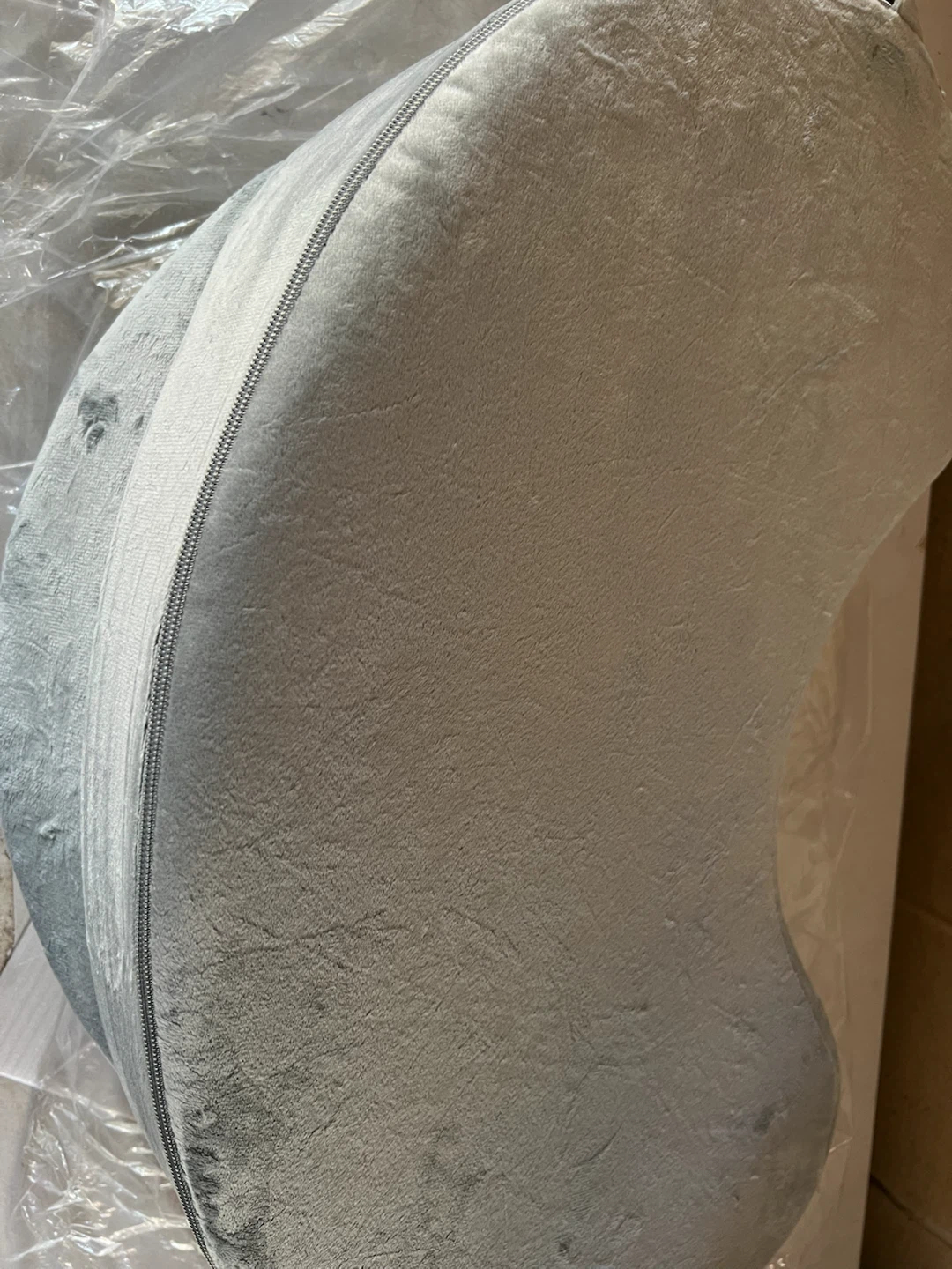 Nursing Pillow - Gray Memory Foam - - photo 3