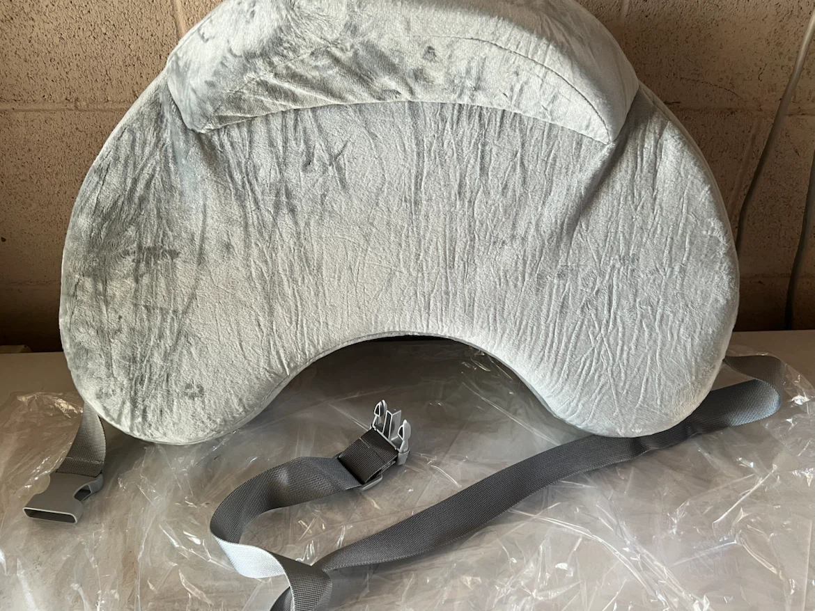 Nursing Pillow - Gray Memory Foam - - photo 4