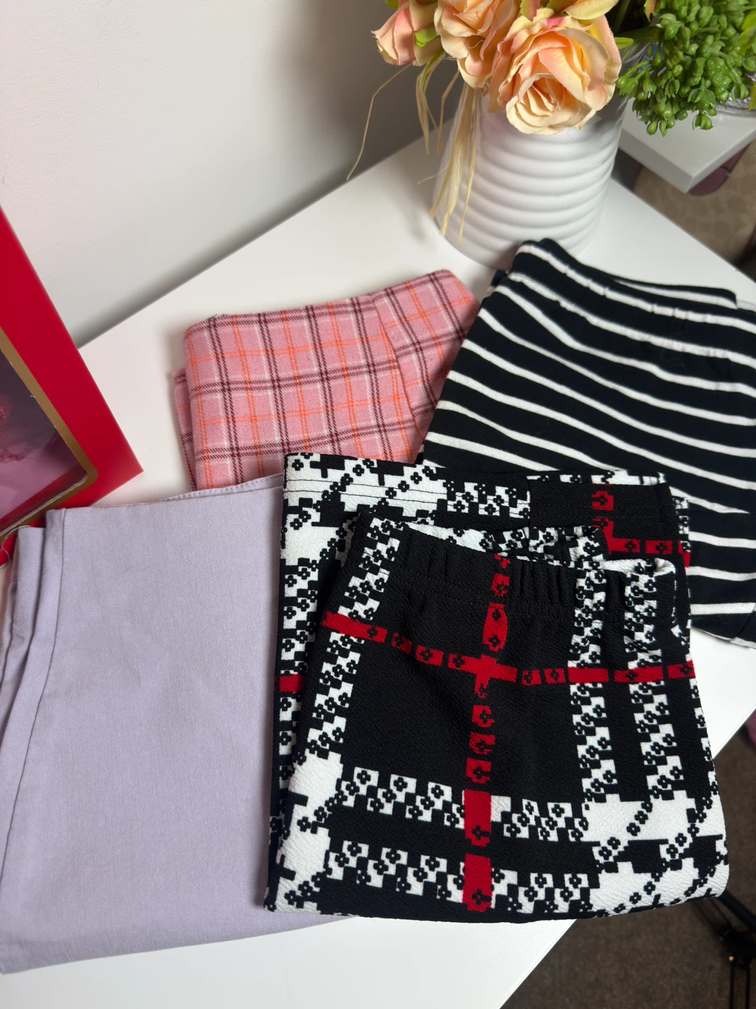 4-Piece Mini Skirt Bundle – Cute Y2K & Casual Styles