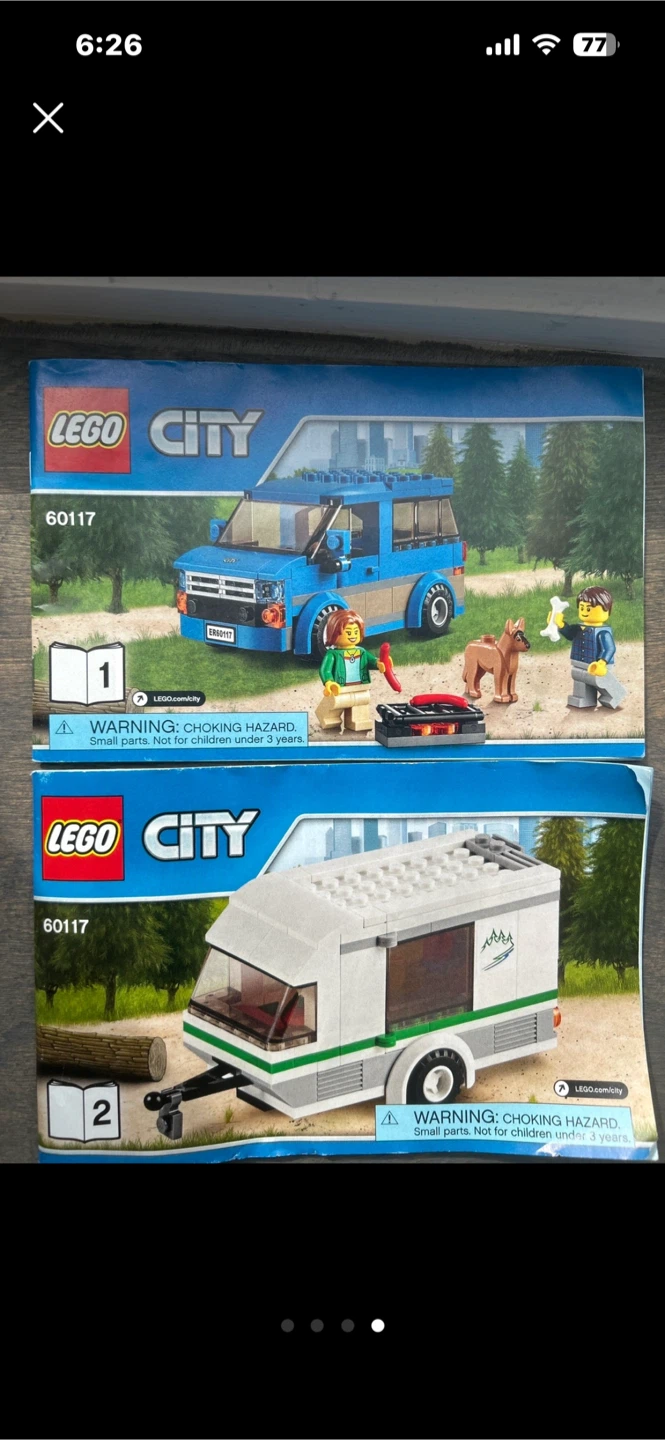 LEGO City Camper Van Set 60117